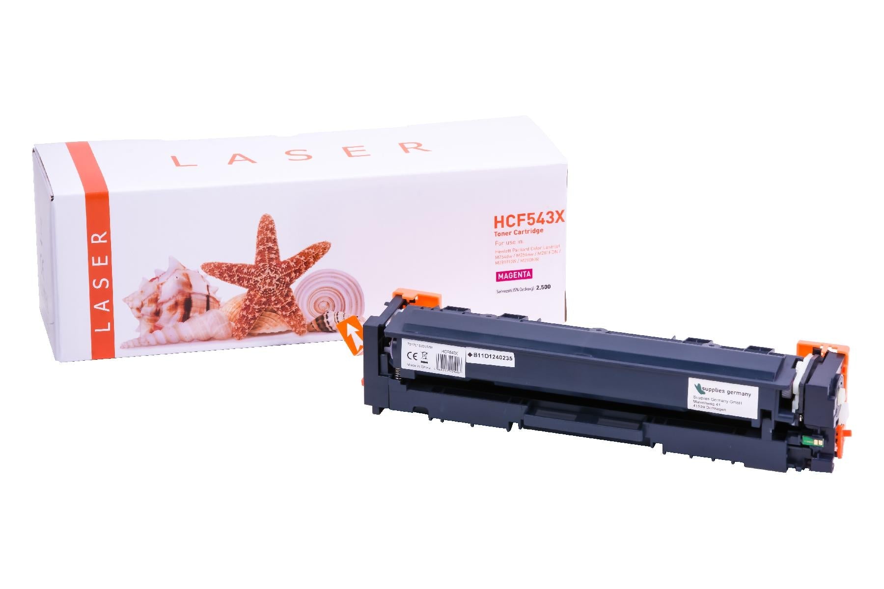 TONCF543X Alternativ Toner Magenta für HP / CF543X / 2.500 Seiten