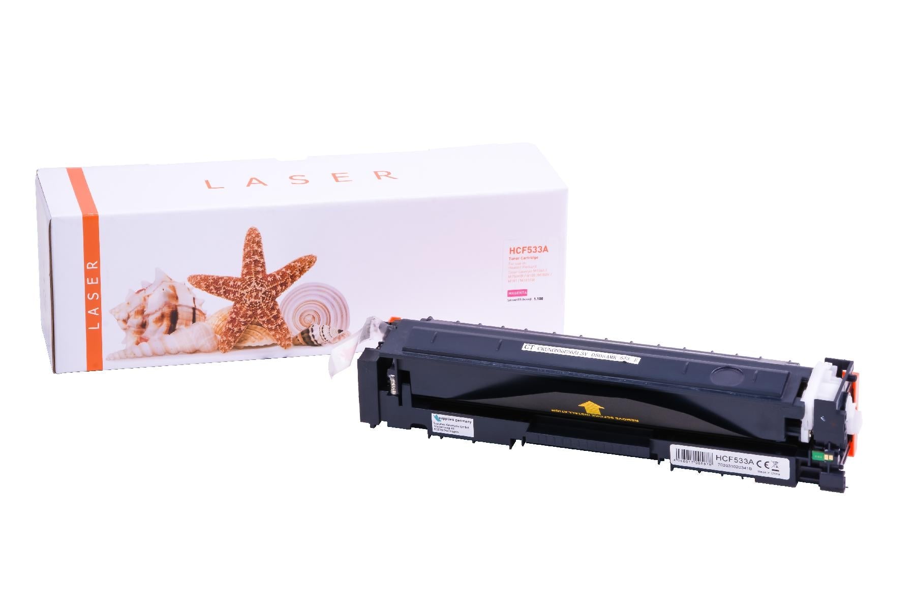 TONCF533A Alternativ Toner Magenta für HP / CF533A / 1.100 Seiten