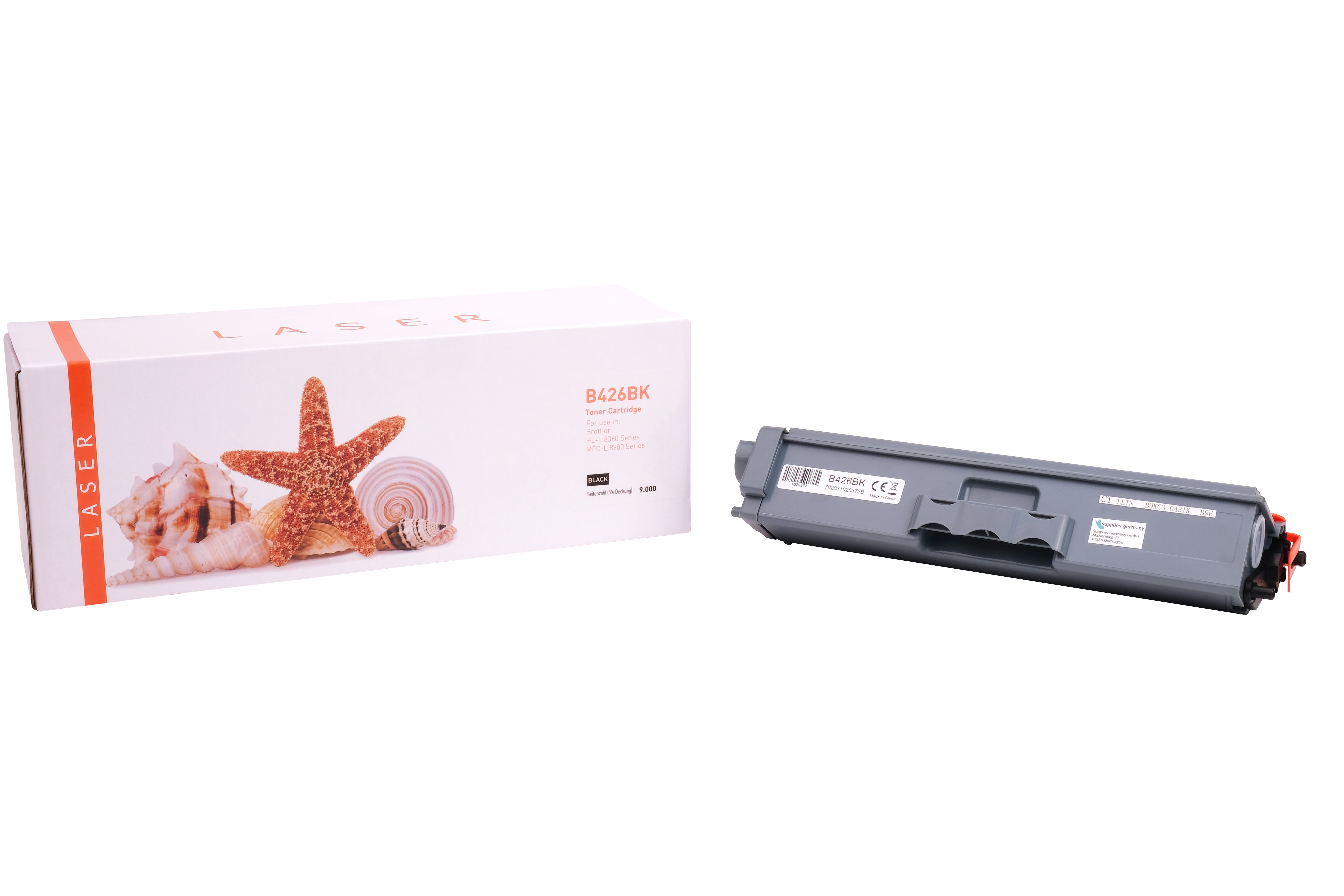 TONTN426BK Alternativ Toner Black für Brother / TN426BK / 9.000 Seiten