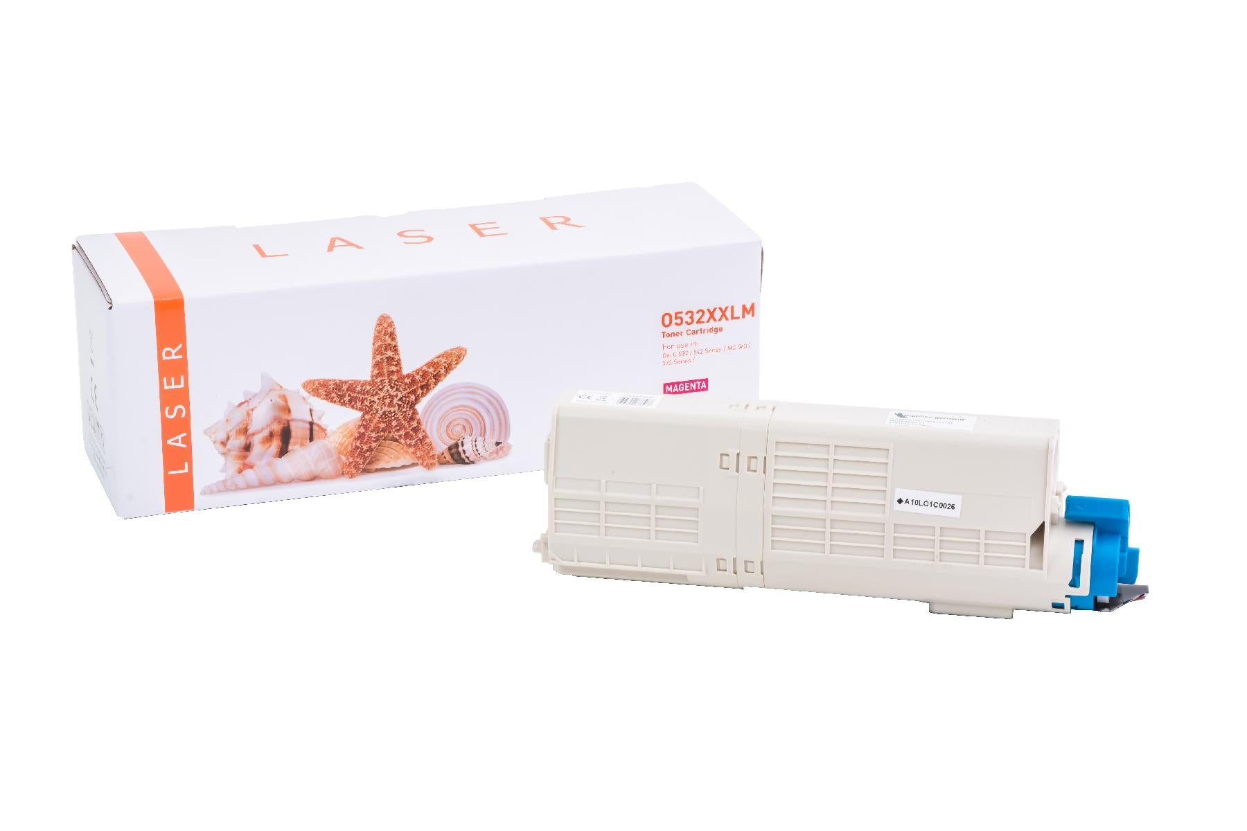 TONC532XXLM Alternativ Toner Magenta für Oki / 46490606 / 6.000 Seiten