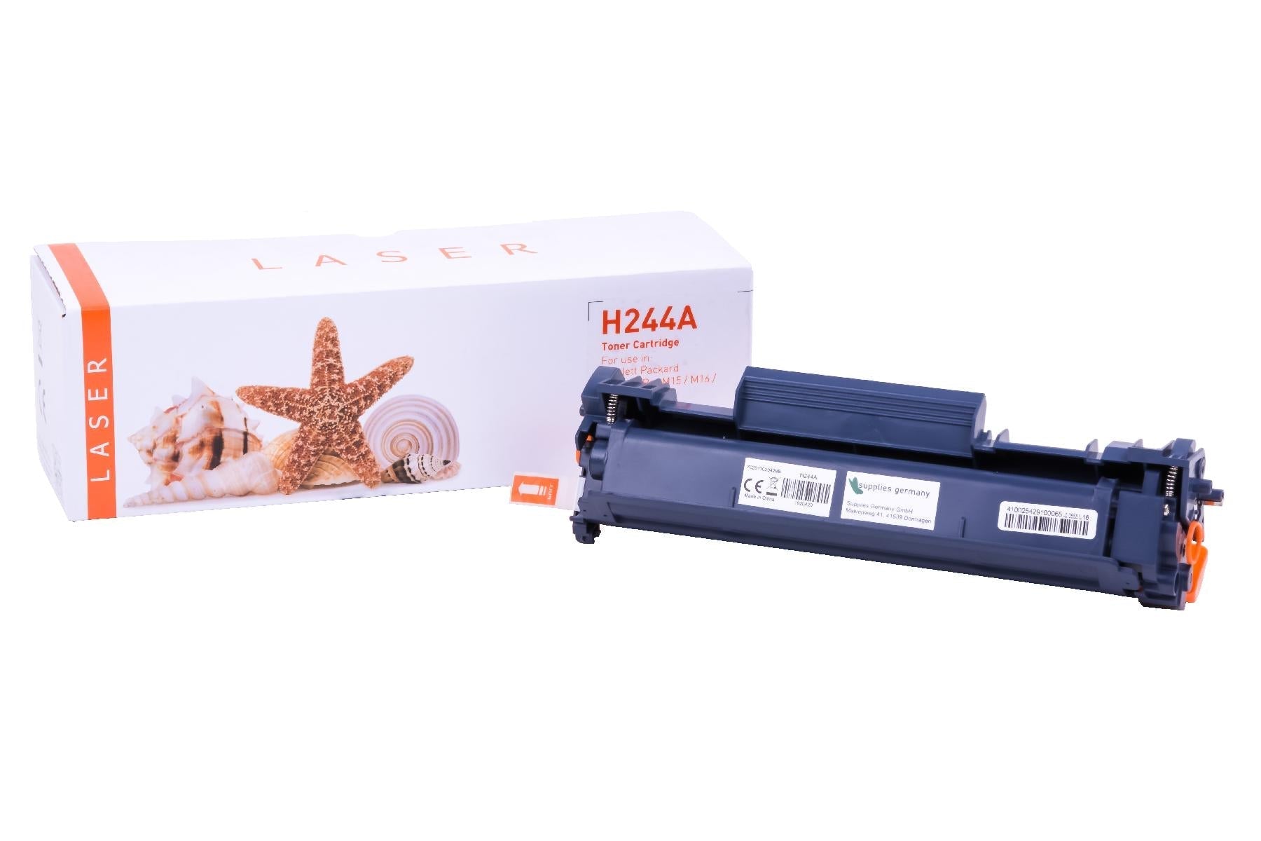 TONCF244A Alternativ Toner Schwarz für HP / CF244A / 1.000 Seiten
