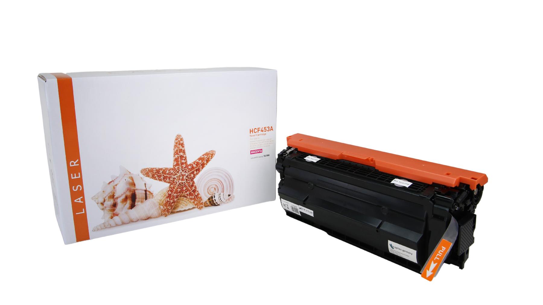 TONCF453A Alternativ Toner Magenta für HP / CF453A / 10.500 Seiten
