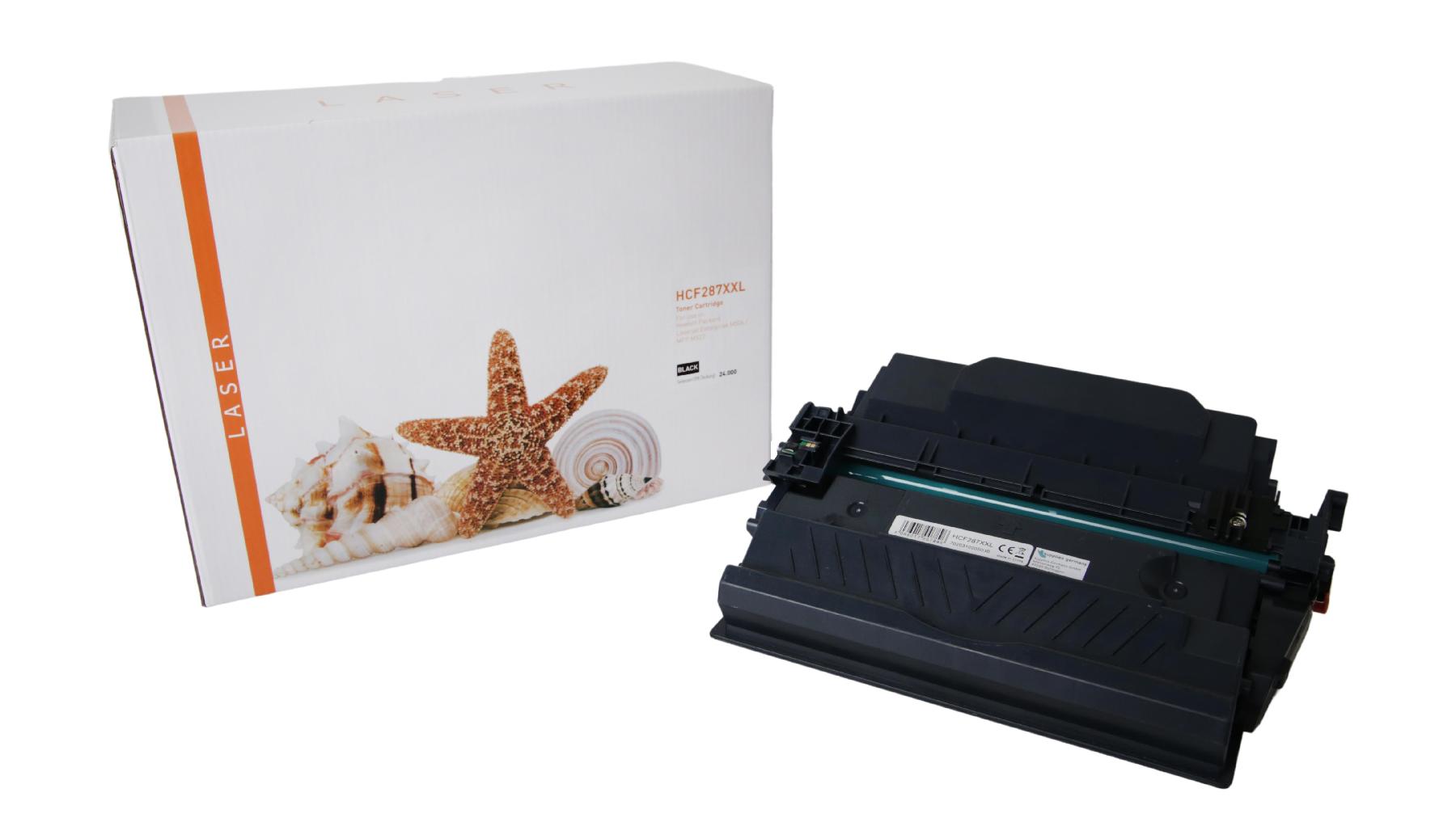 TONCF287XXL Alternativ Toner Black für HP / CF287XXL / 24.000 Seiten