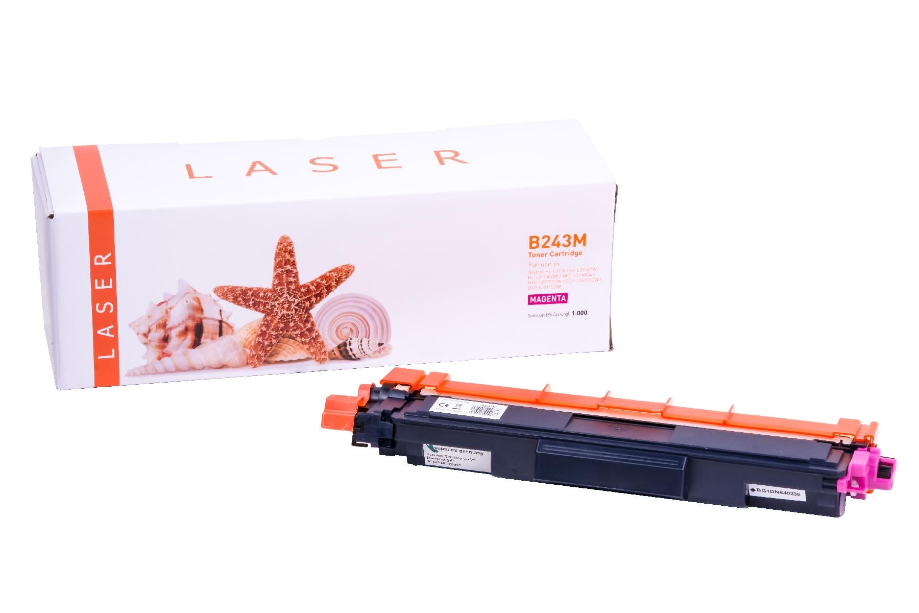 TONTN243M Alternativ Toner Magenta für Brother / TN243M / 1.000 Seiten