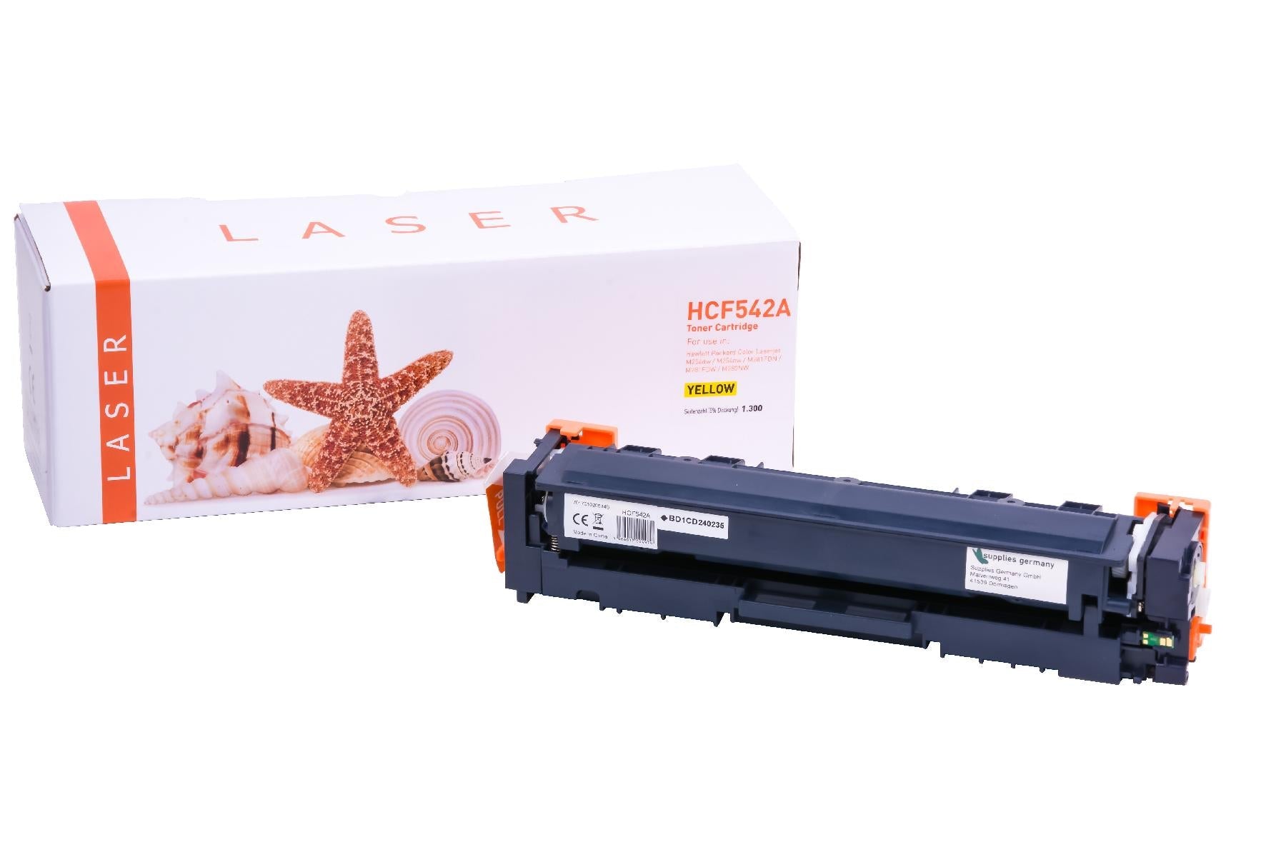 TONCF542A Alternativ Toner Yellow für HP / CF542A / 1.300 Seiten