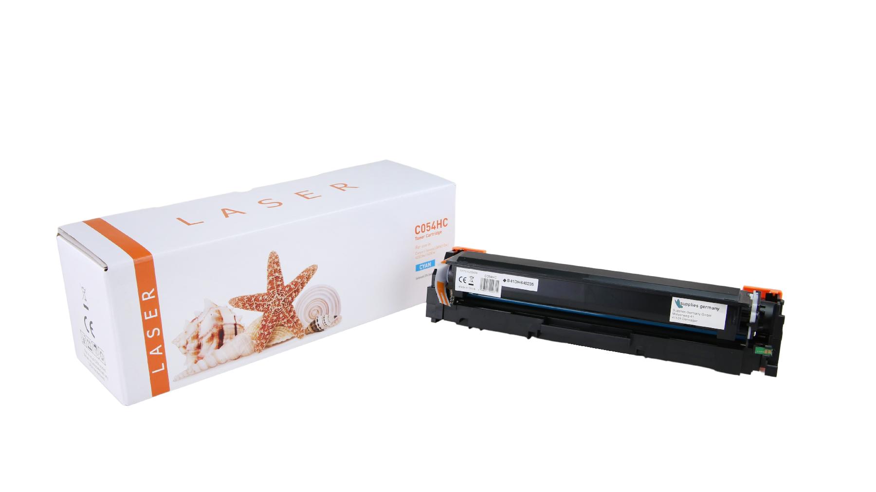 TON054HC Alternativ Toner Cyan für Canon / 3027C002 / 2.300 Seiten