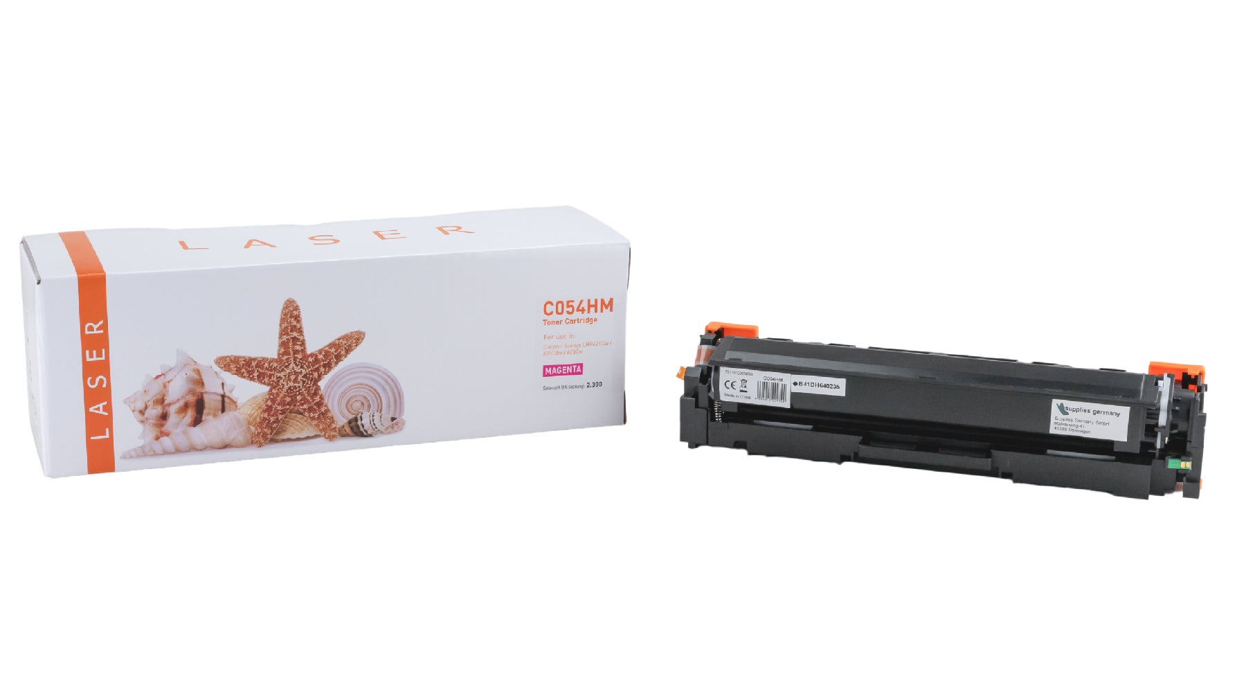 TON054HM Alternativ Toner Magenta für Canon / 3026C002 / 2.300 Seiten