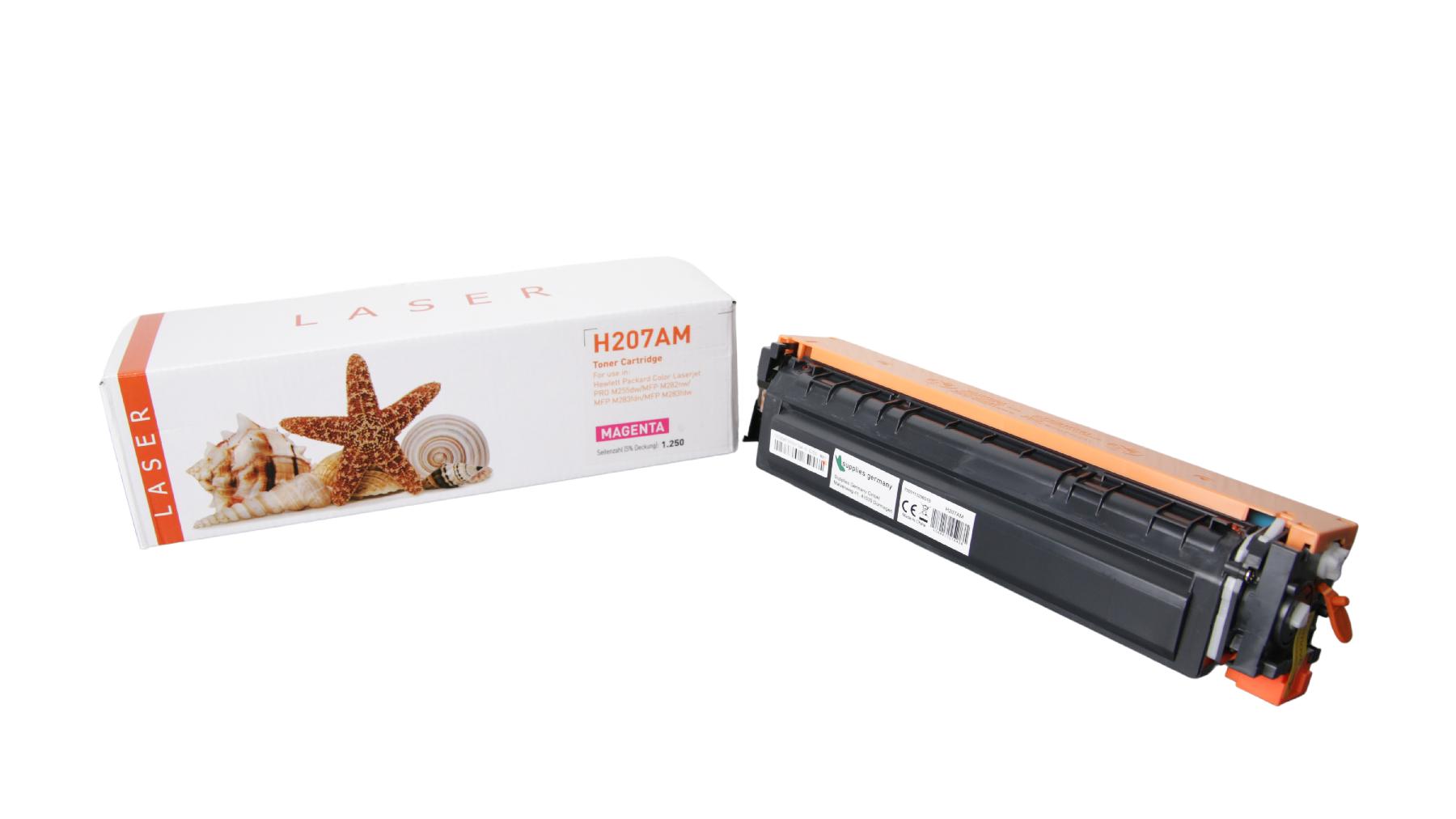 TON207AM Alternativ Toner Magenta für HP / W2213A / 1.250 Seiten