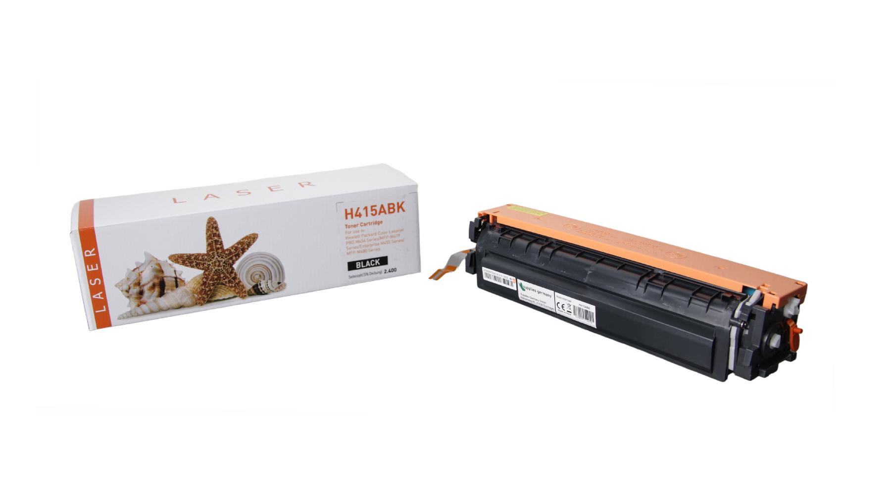 TON415ABK Alternativ Toner Schwarz für HP / W2030A / 2.400 Seiten