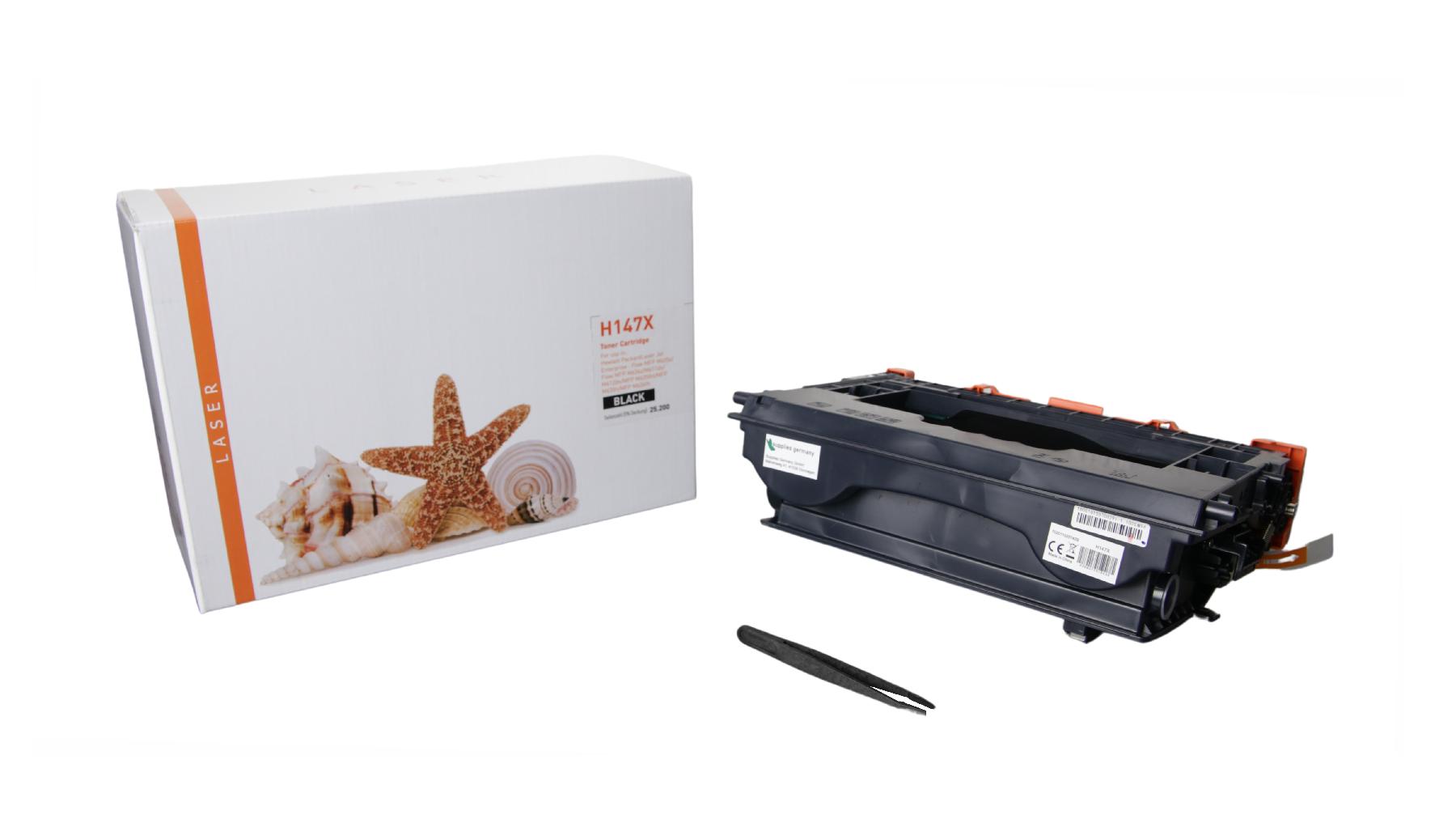 TON147X Alternativ Toner Black für HP / W1470X / 25.200 Seiten