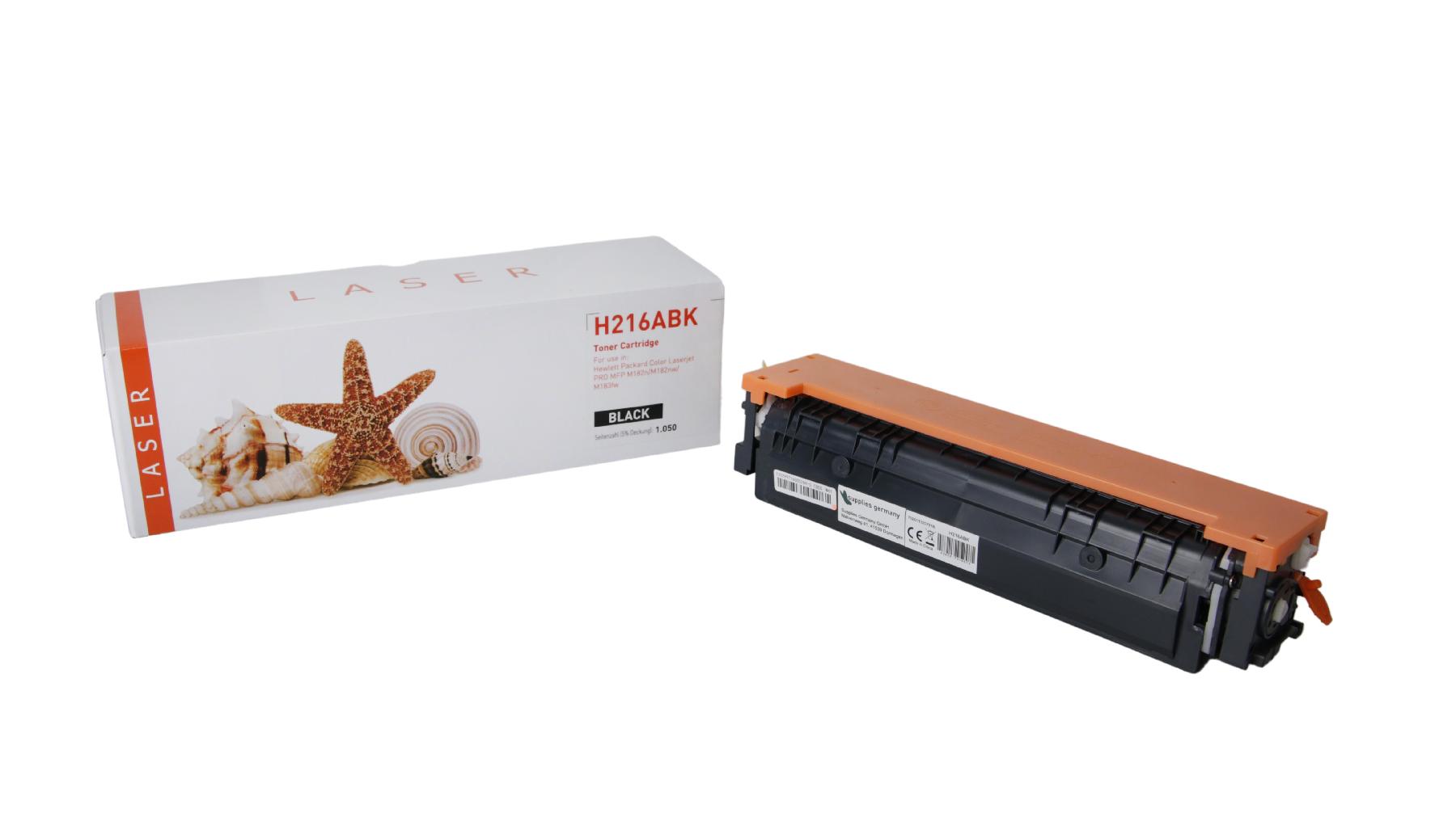 TON216ABK Alternativ Toner Schwarz für HP / W2410A / 1.050 Seiten