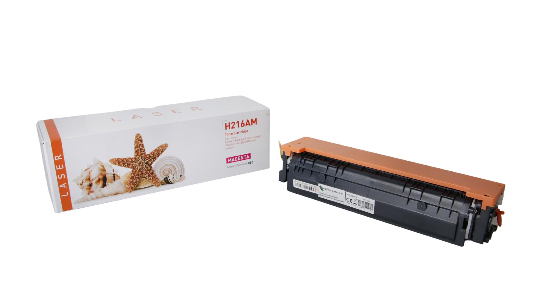 TON216AM Alternativ Toner Magenta für HP / W2413A / 850 Seiten