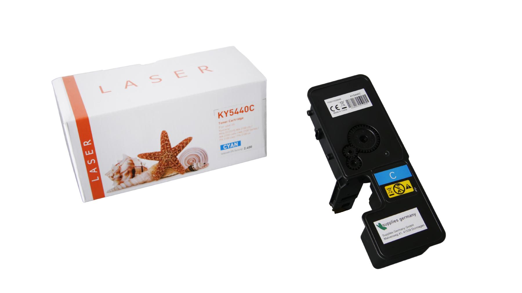 TONTK5440C Alternativ Toner Cyan für Kyocera / TK5440 / 2.400 Seiten