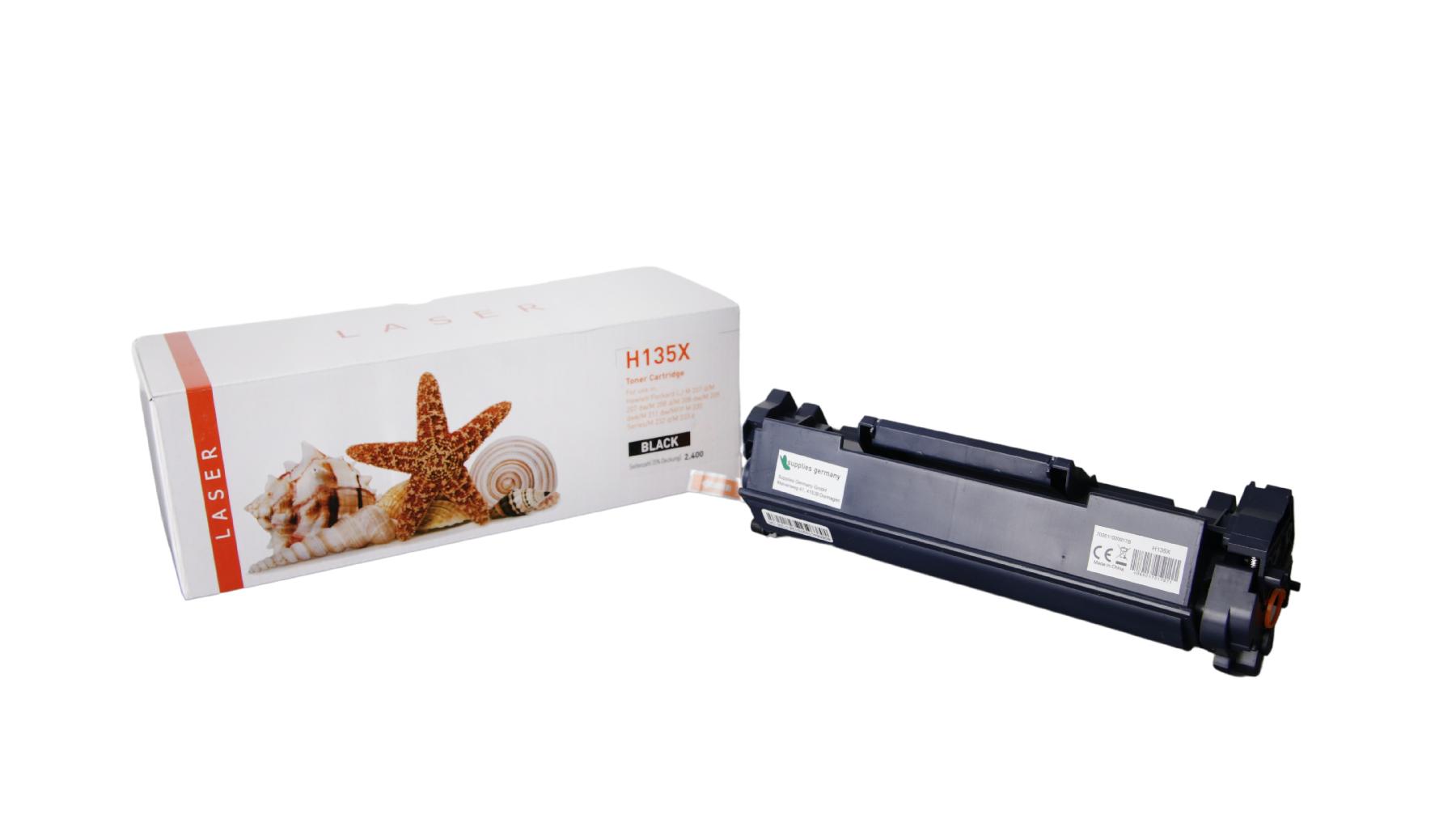 TON135X Alternativ Toner Schwarz für HP / W1350X / 2.400 Seiten