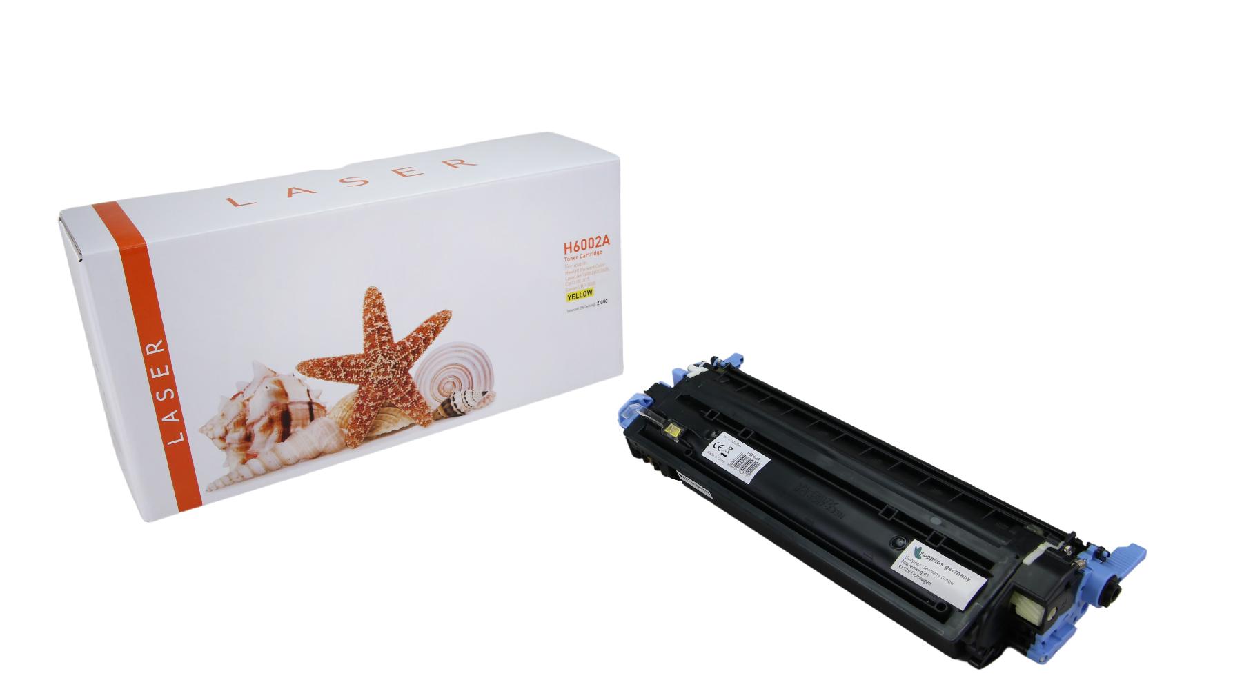 TONQ6002A Alternativ Toner Gelb für HP / Q6002A /124A / 2.000 Seiten