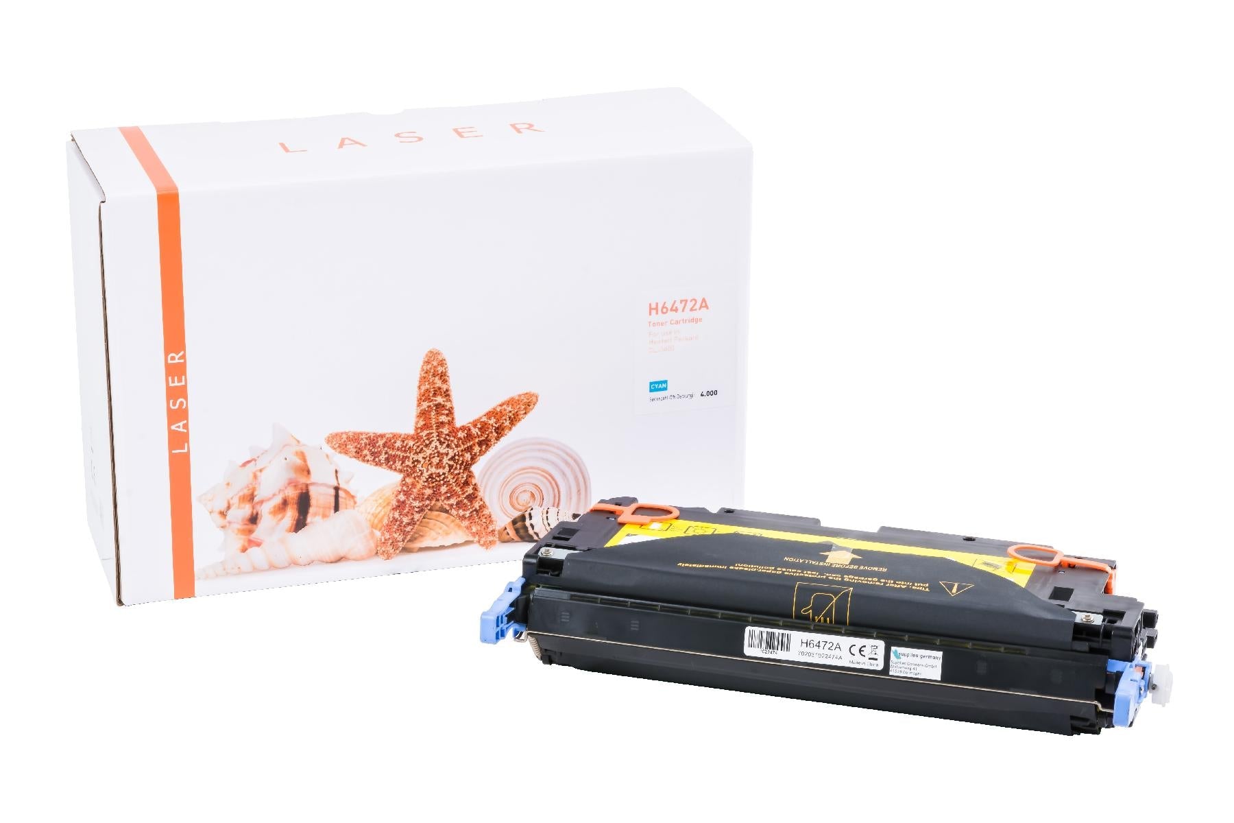TONQ6472A Alternativ Toner Yellow für HP / Q6472A / 4.000 Seiten