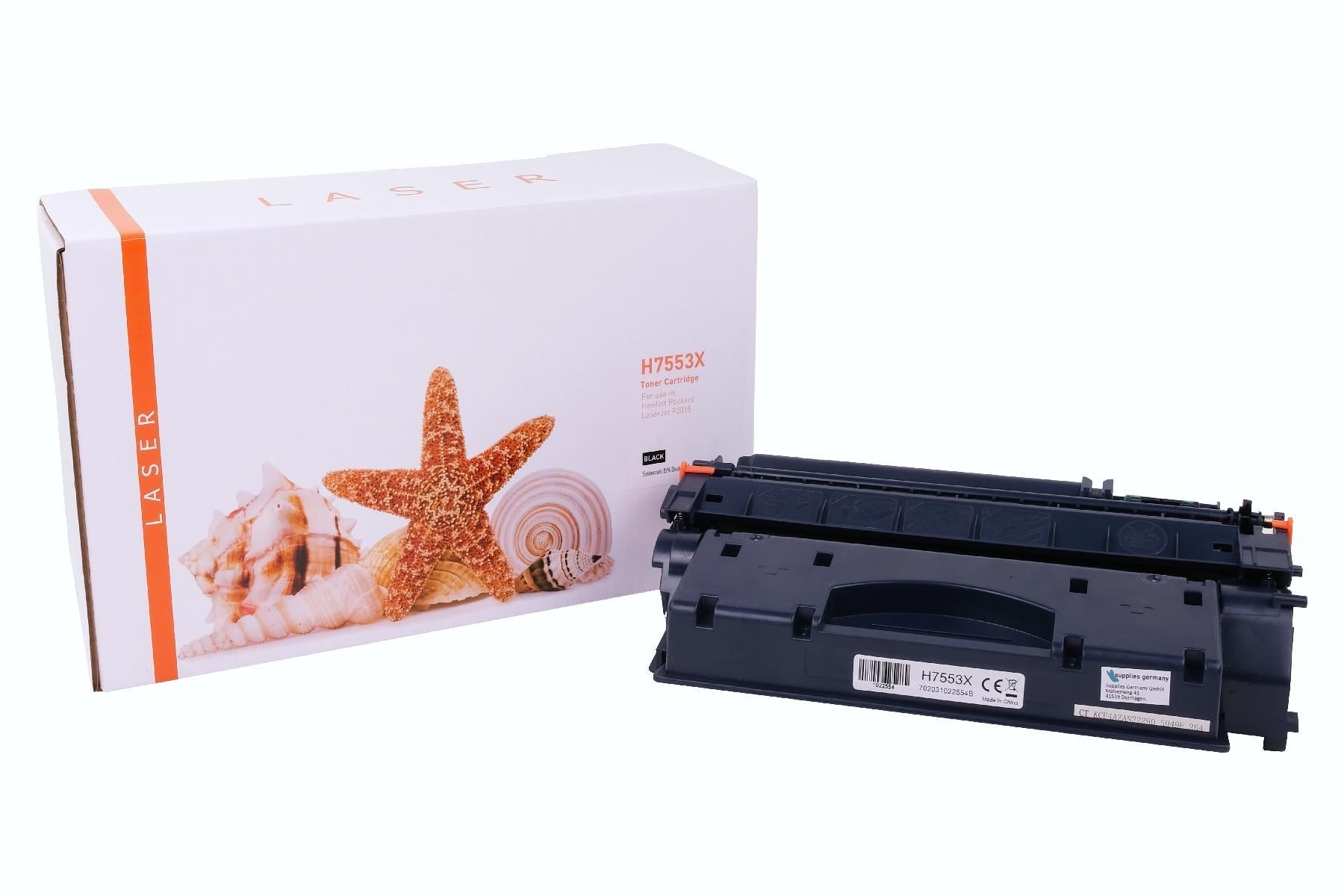 TONQ7553X Alternativ Toner Schwarz für HP / Q7553X / 7.000 Seiten