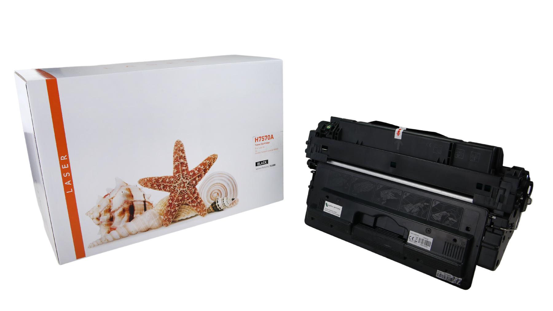 TONQ7570A Alternativ Toner Schwarz für HP / Q7570A / 15.000 Seiten