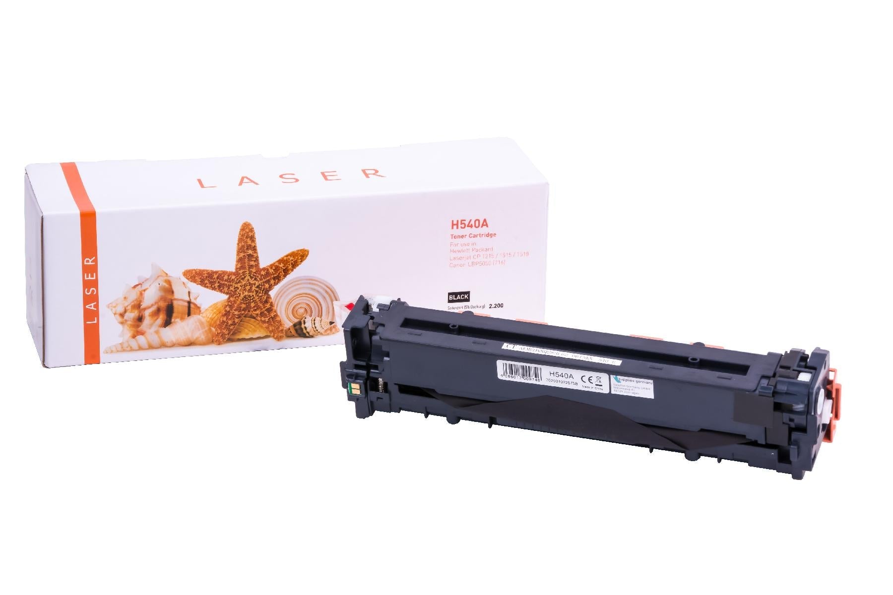 TONCB540A Alternativ Toner Black für HP / CB540A / 2.200 Seiten