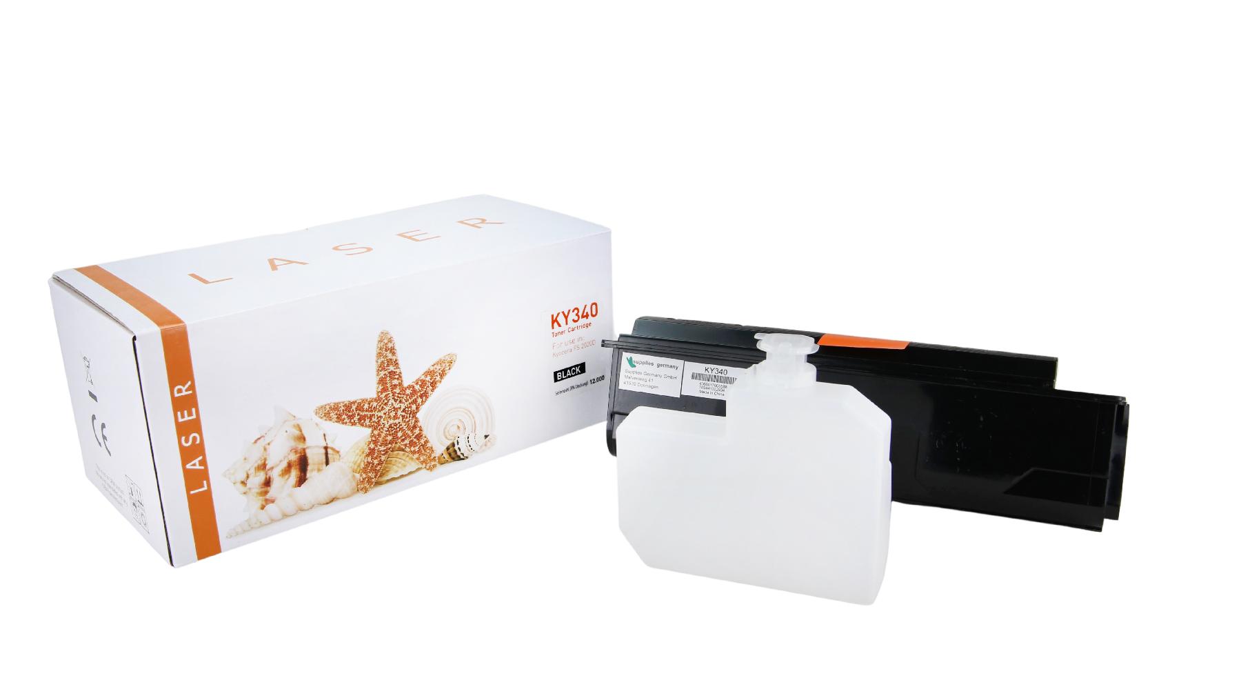 TONTK340 Alternativ Toner Black für Kyocera  / TK340 / 12.000 Seiten