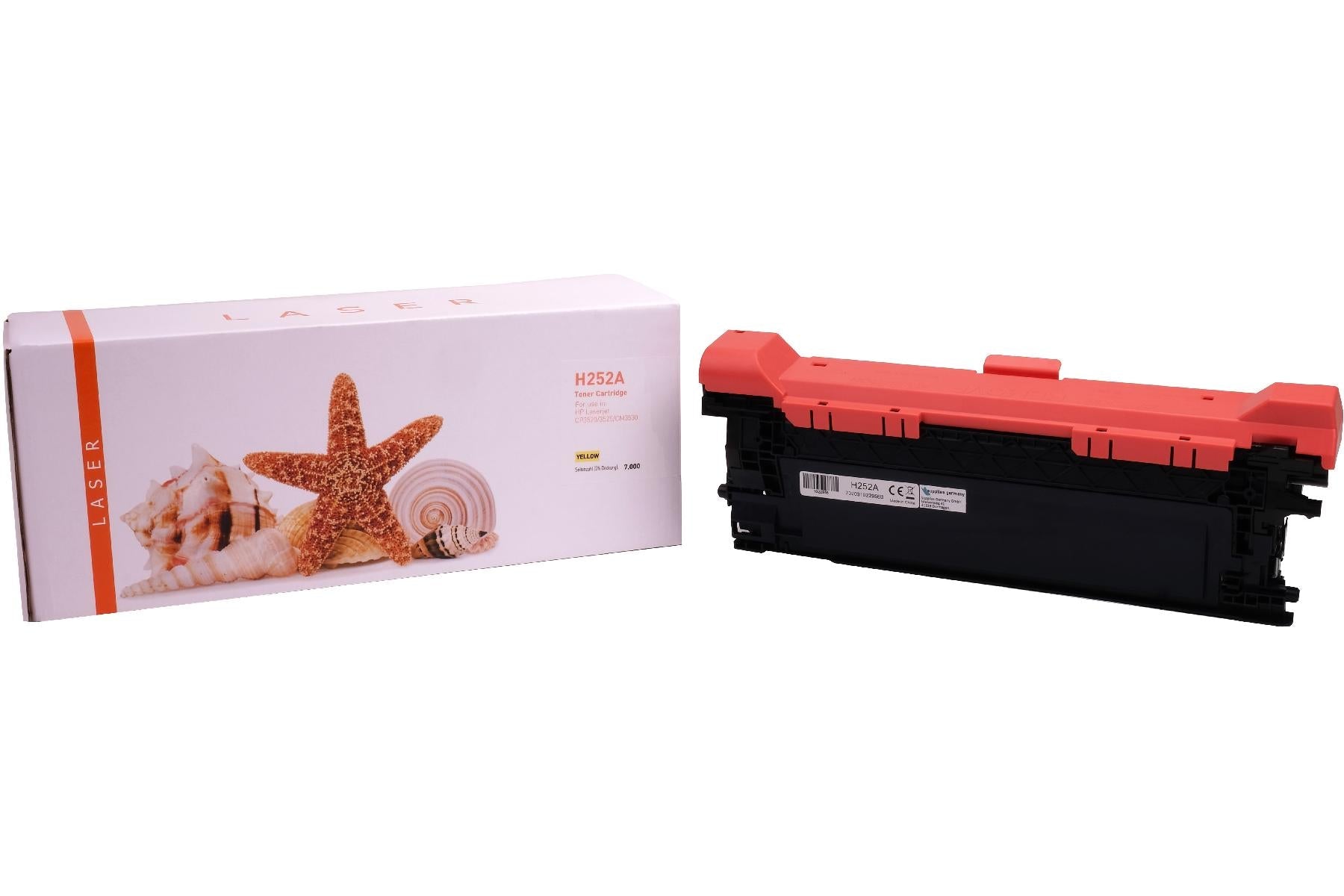 TONCE252A Alternativ Toner Gelb für HP / CE252A / 504A / 7.000 Seiten