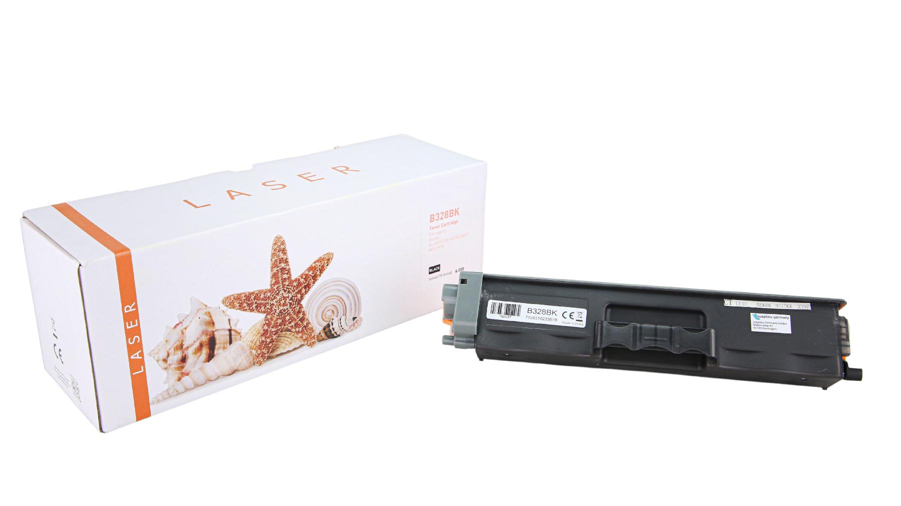 White Box TONTN328BK Alternativ Toner Schwarz für Brother  / TN328BK / 6.000 Seiten  neu schwarz