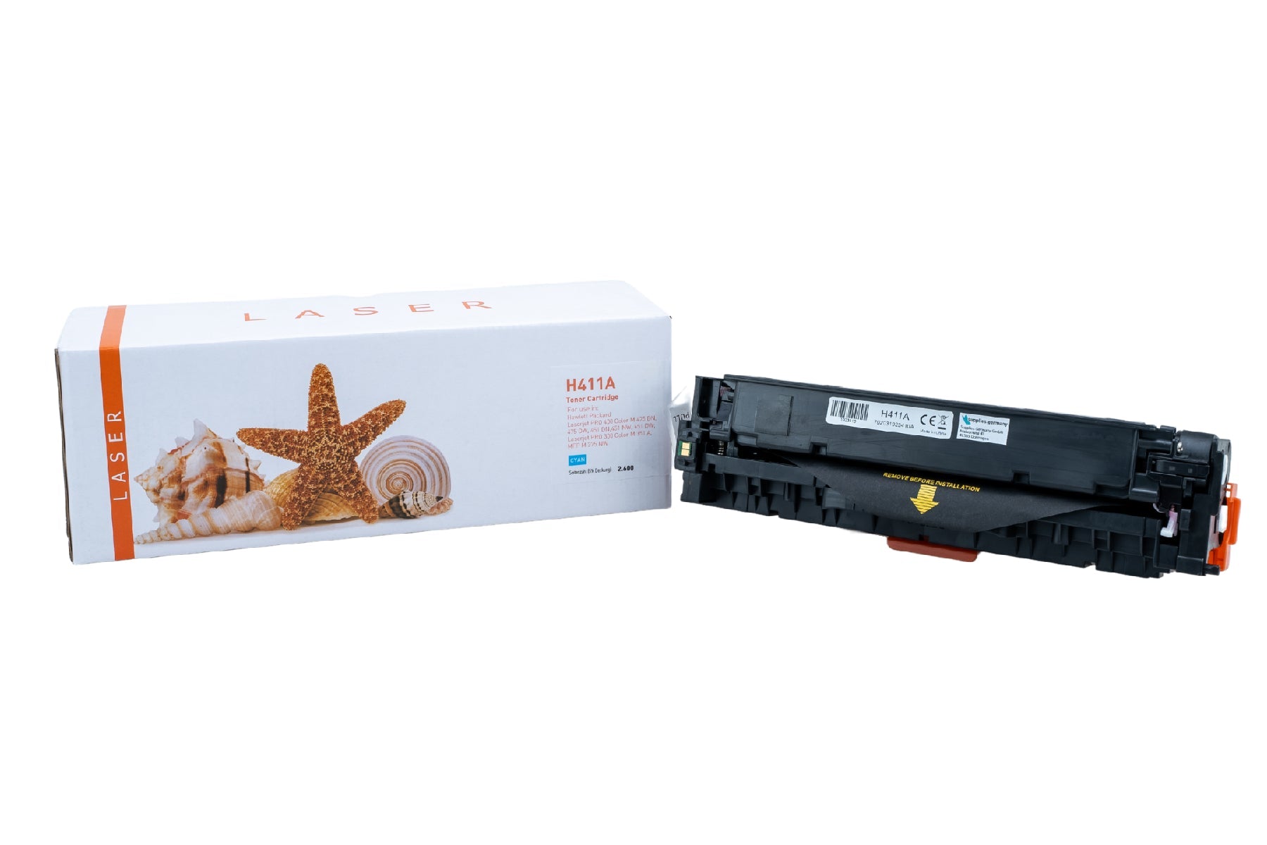 TONCE411A Alternativ Toner Cyan für HP / CE411A / 305A / 2.600 Seiten