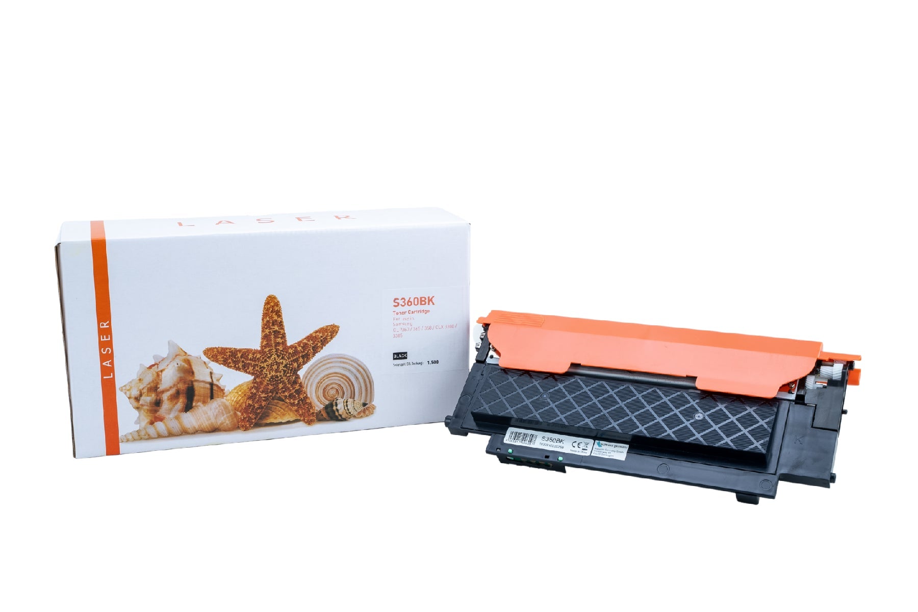 TONCLP360BK Alternativ Toner Black für Samsung  / CLTK406S/ELS / 1.500 Seiten