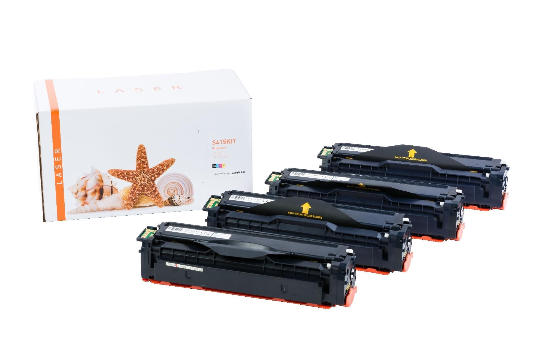 TONCLP415KIT Alternativ Toner Rainbowkit für Sam / CLP415 / BK2.500 / CMY1.800 Seiten