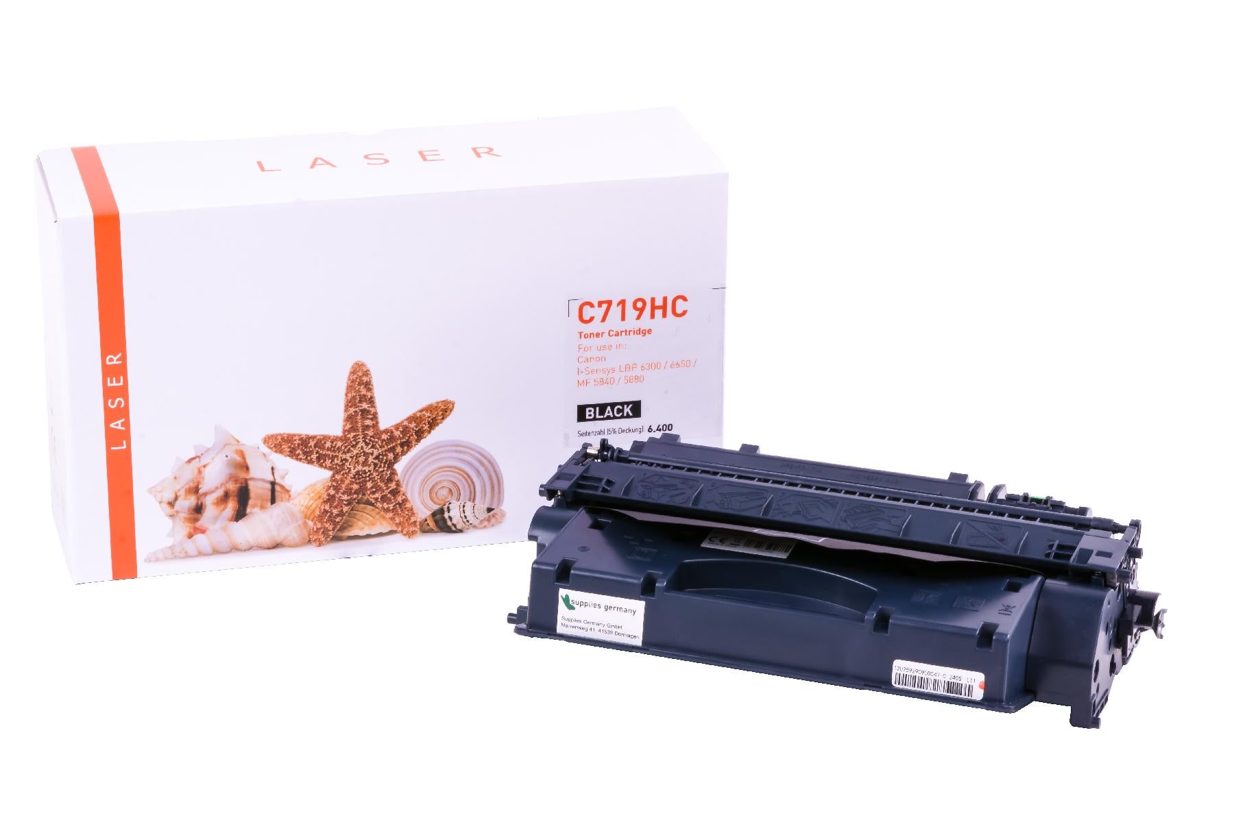 TON719HC Alternativ Toner Schwarz für Canon  / 719 / 6.400 Seiten