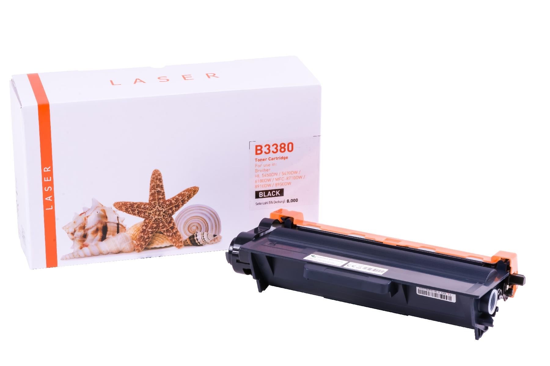 White Box TONTN3380 Alternativ Toner Schwarz für Brother / TN3380 / 8.000 Seiten  neu schwarz