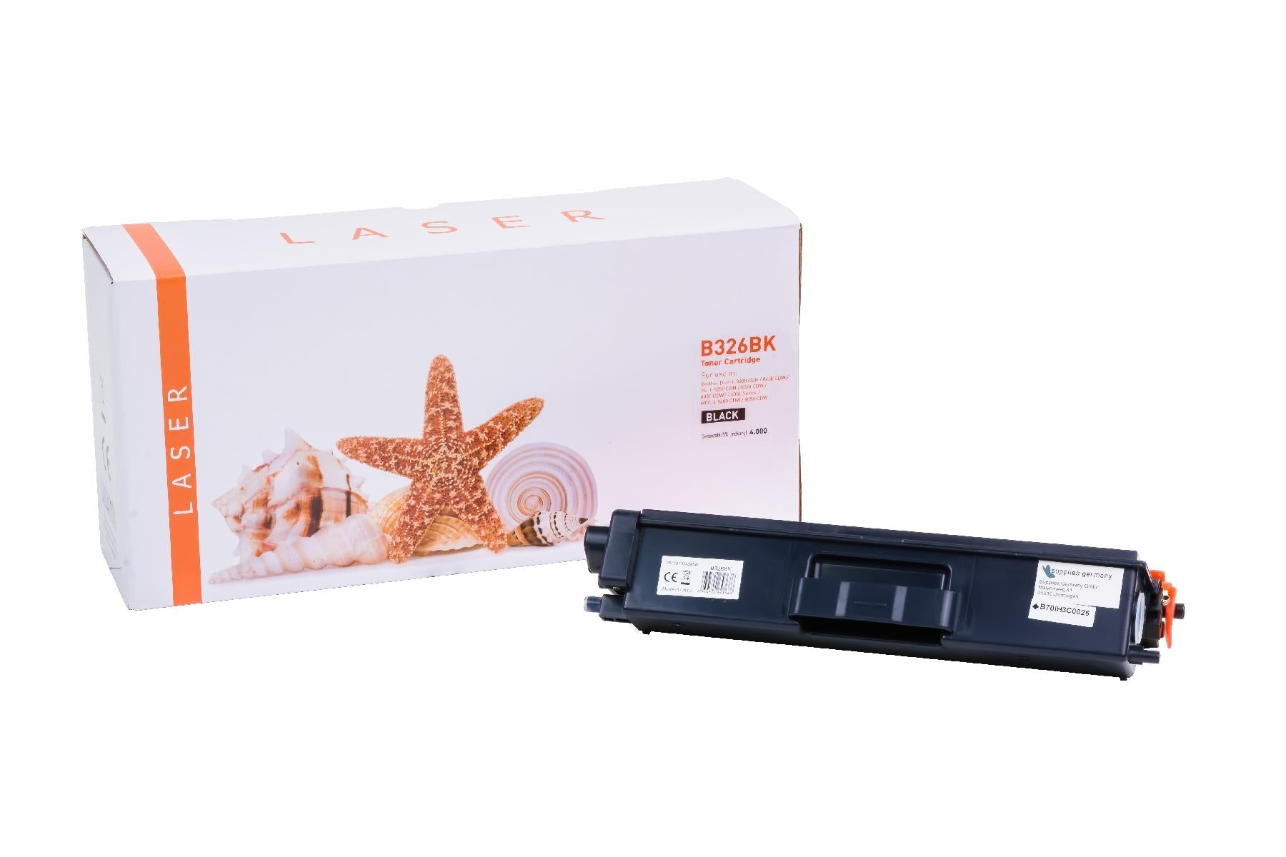 White BoxTONTN326BK Alternativ Toner Schwarz für Brother  / TN326BK / 4.000 Seiten  neu schwarz