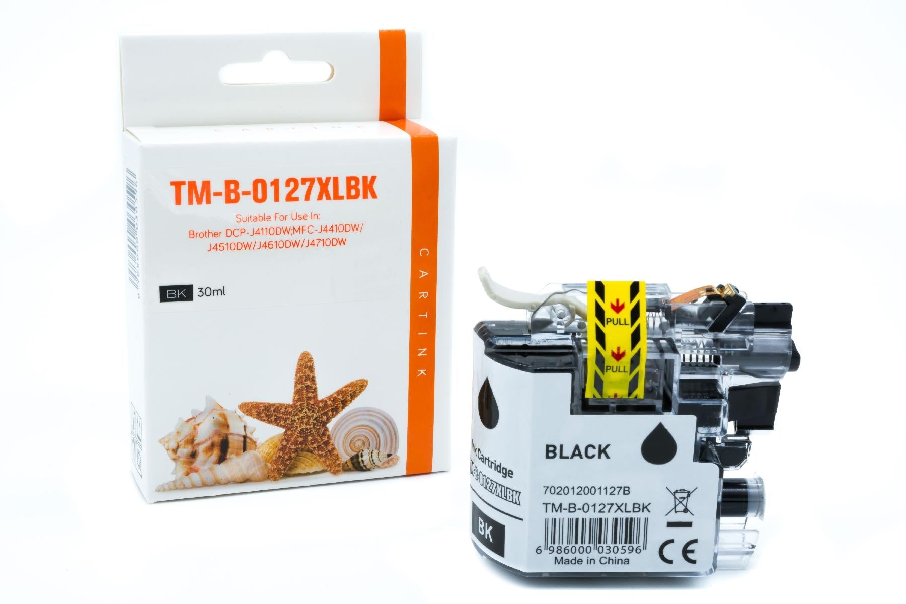 LC127XLBK Alternativ Seestern Tinte Schwarz für B / LC127XLBK / 30ml