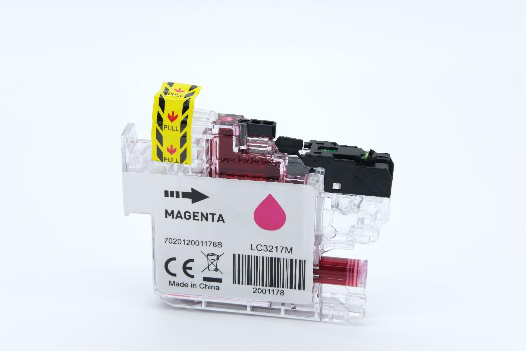 BULK LC3217M Alternativ Tinte Magenta für Brother / LC3217M / 550 Seiten(PATENTSICHER)