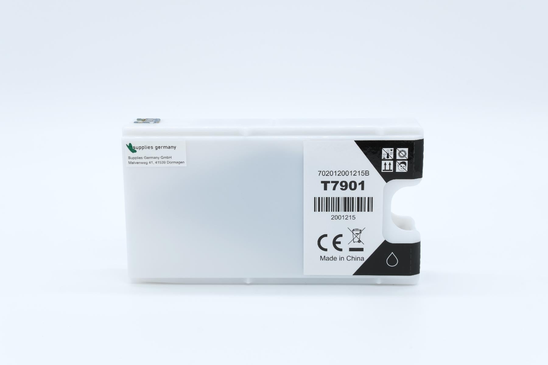 BULK T7901 Alternativ Tinte Schwarz für Epson  / C13T79014010 / 50ml
