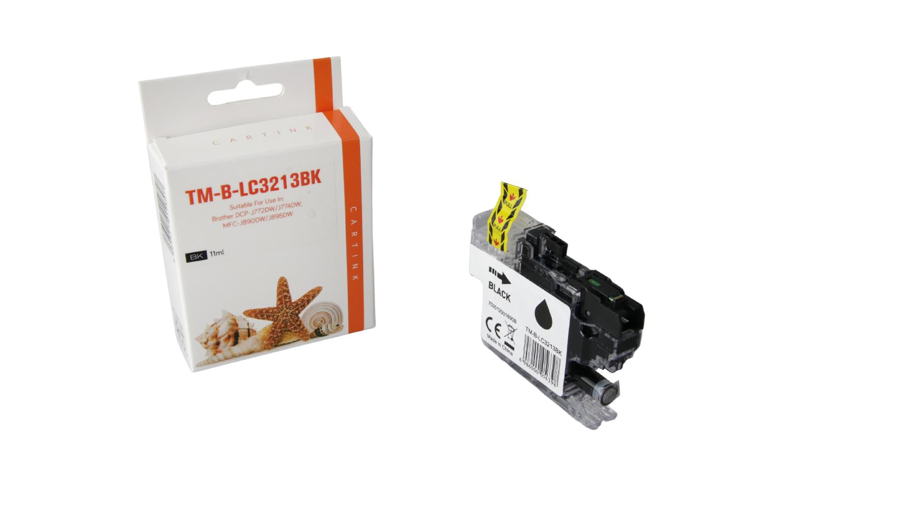LC3213BK Alternativ Seestern Tinte Schwarz für Br / LC3213BK / 400 Seiten