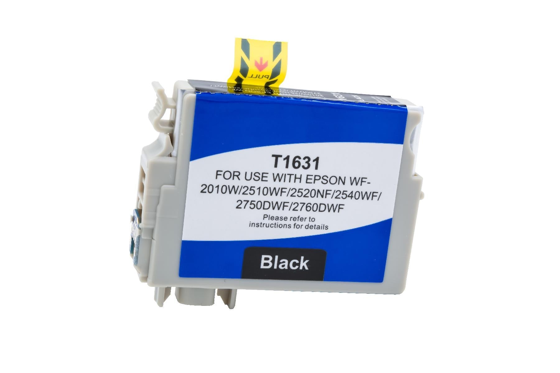 BULK T1631 Alternativ Tinte Schwarz für Epson / C13T16314010 / 12,9ml