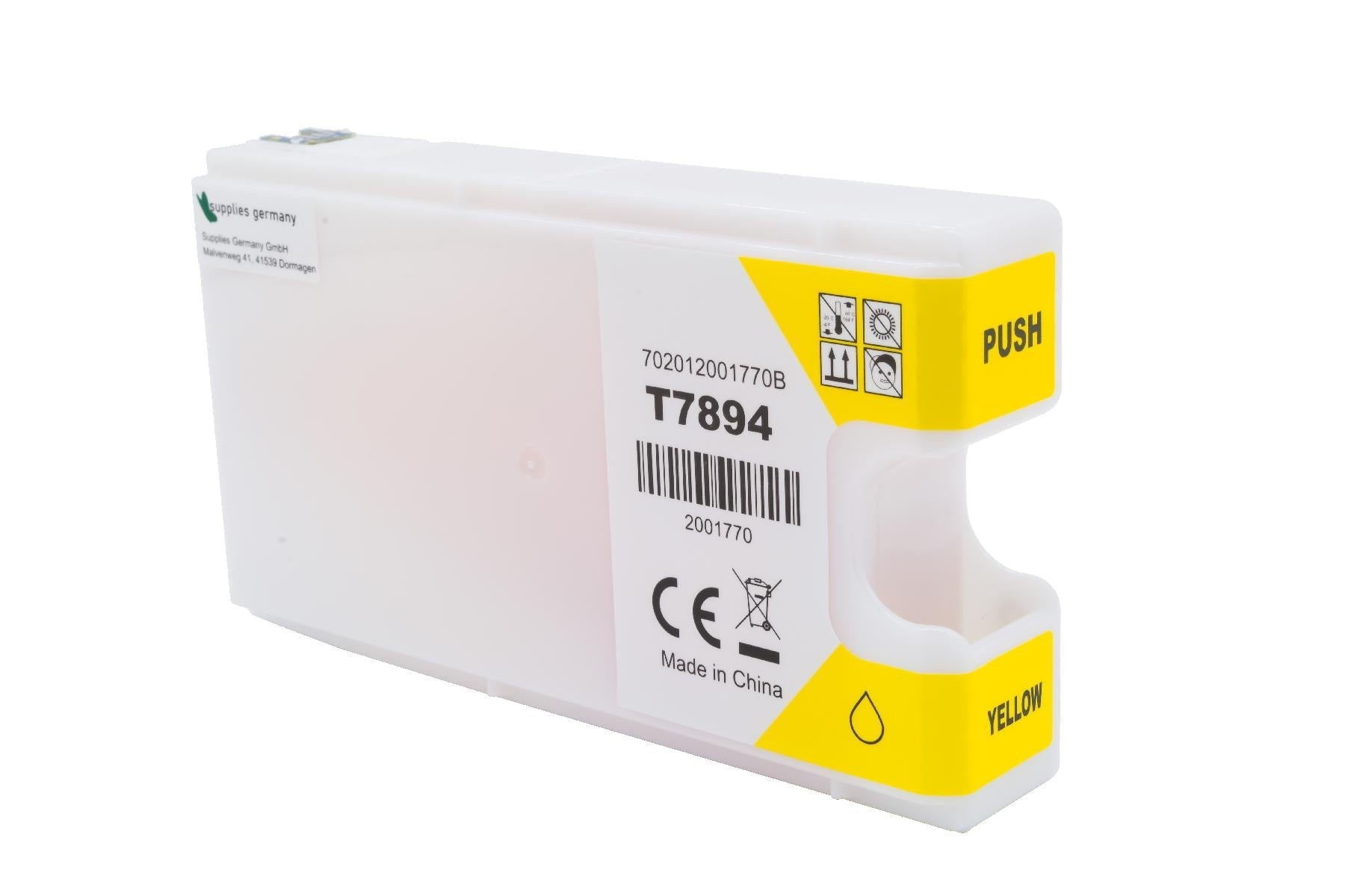 BULK T7894 Alternativ Tinte Gelb für Epson / C13T789440 / 35ml