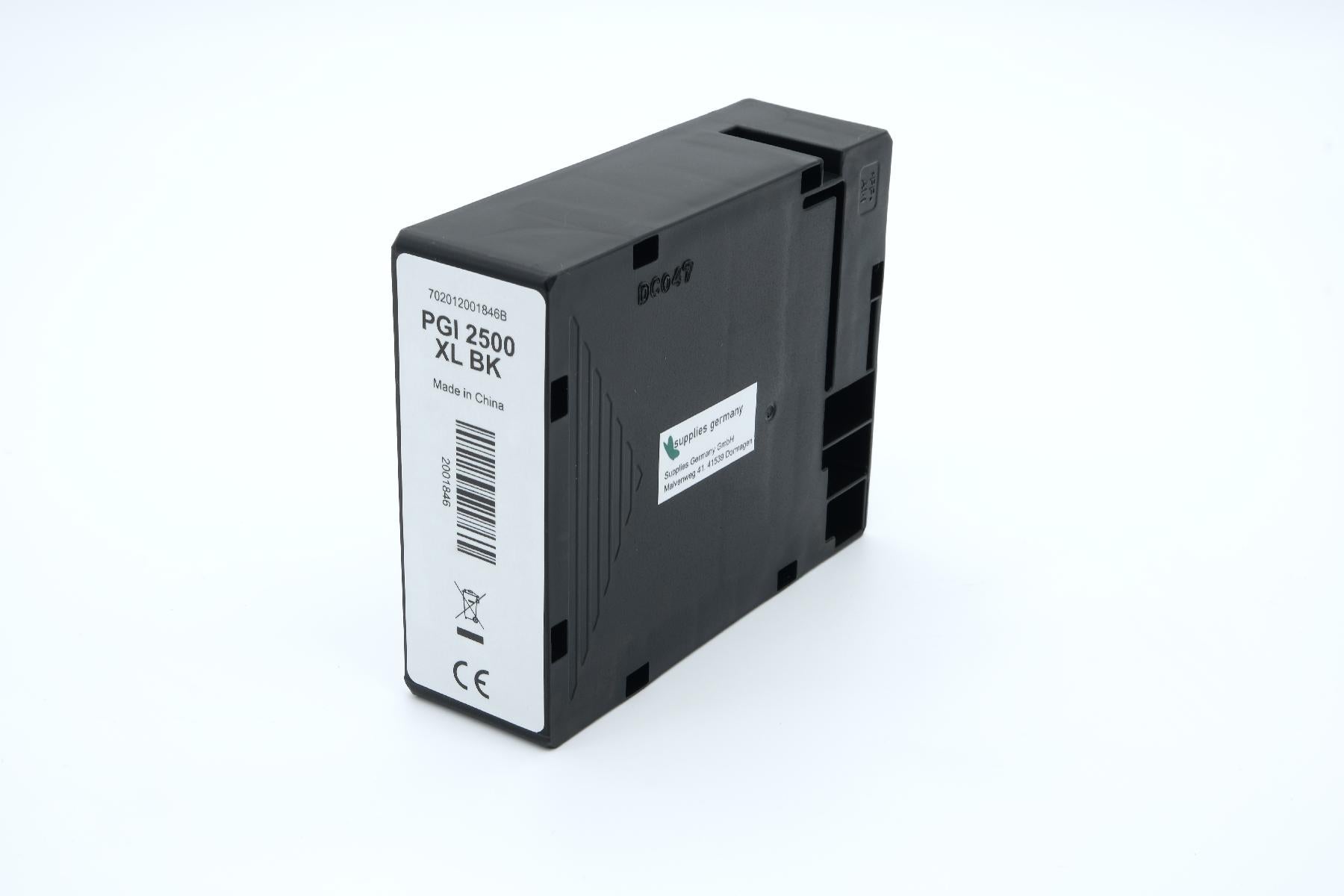 BULK PGI2500XLBK Alternativ Tinte Black für Canon / 9254B001 / 74,6ml