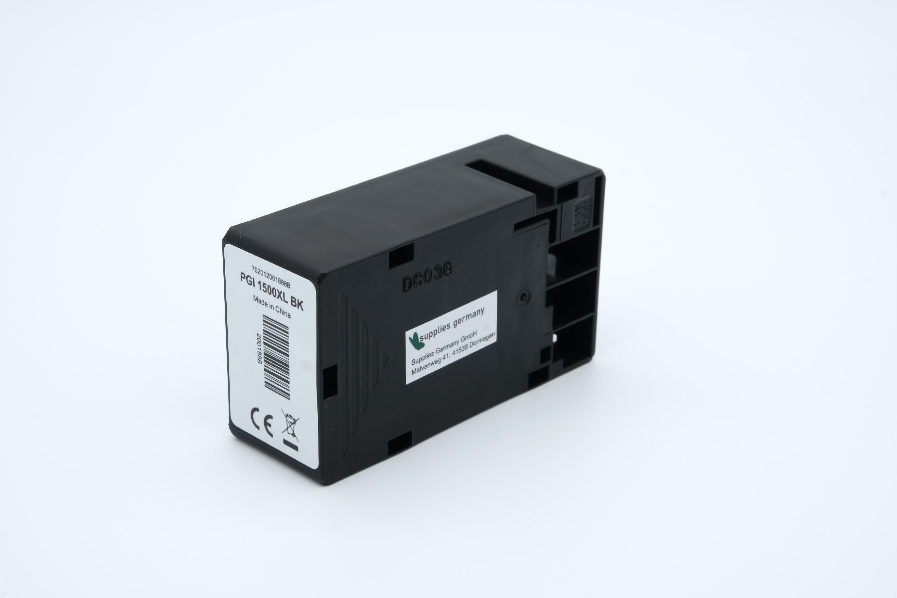 BULK PGI1500XLBK Alternativ Tinte Black für Canon / 9182B001 / 38ml