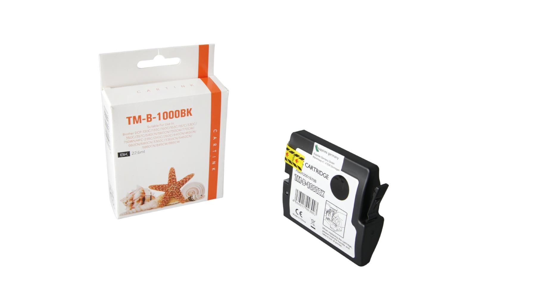 LC970/1000BK Alternativ Seestern Tinte Schwarz / LC1000BK / 22,6ml