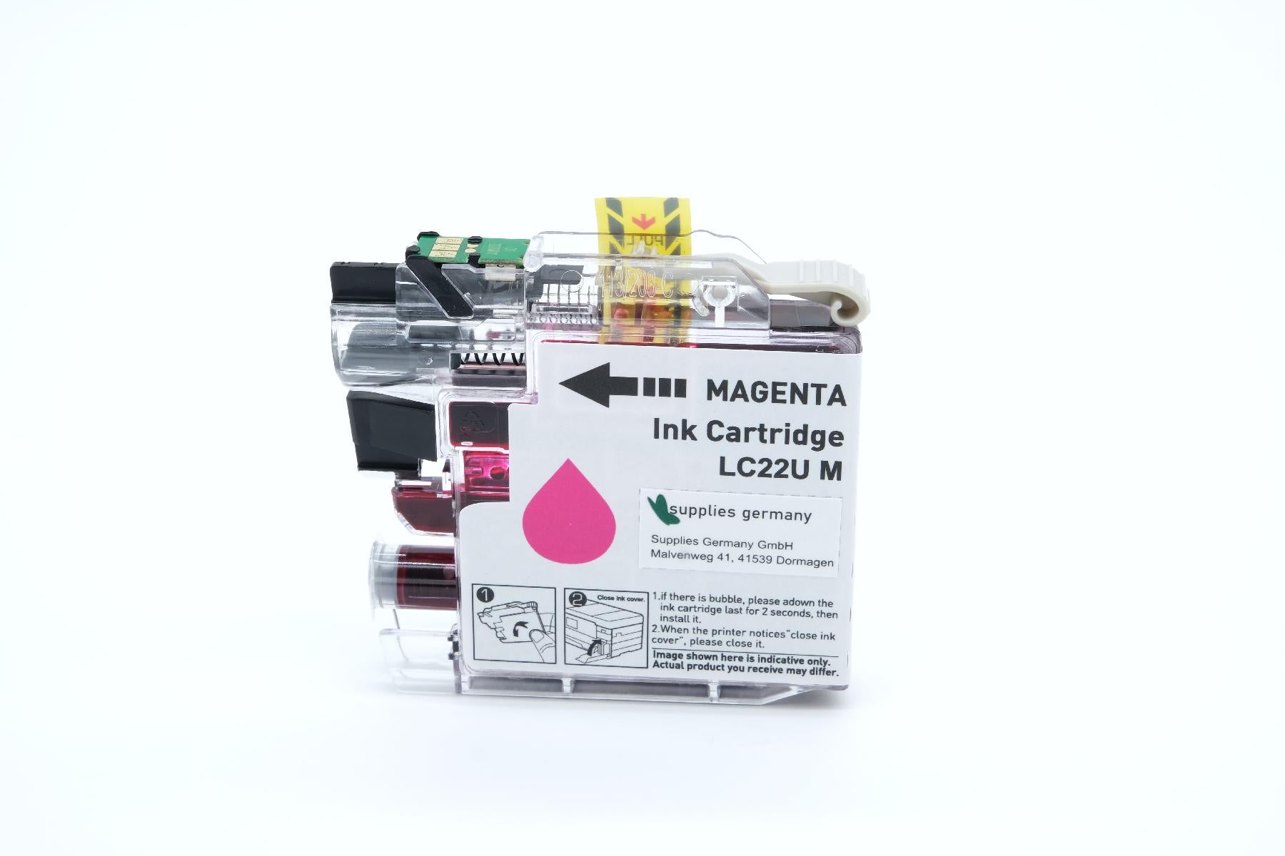 BULK LC22UM Alternativ Tinte Magenta für Brother / LC22UM / 15,4ml