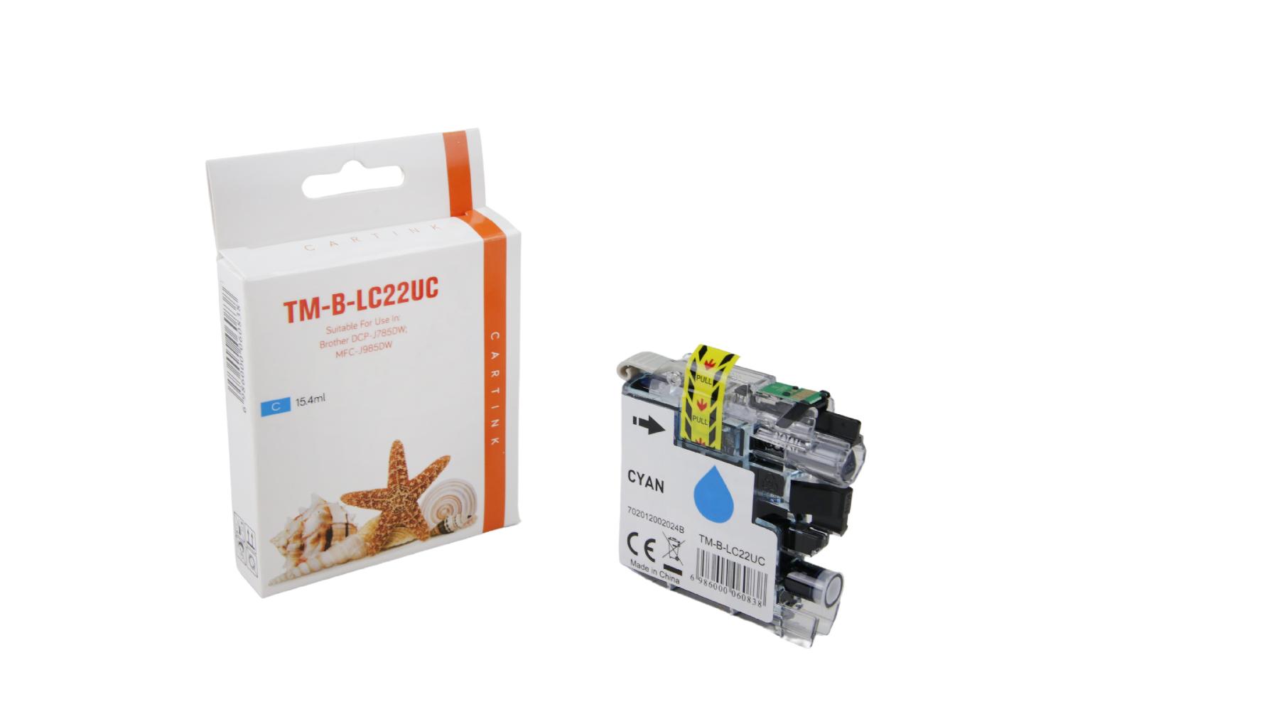 LC22UC Alternativ Seestern Tinte Cyan für Brot / LC22UC / 15,4ml