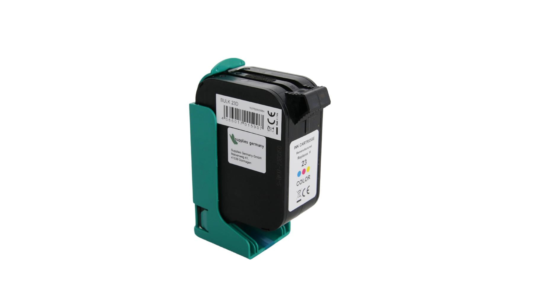 BULK 23D Alternativ Tinte Color für HP / C1823DE / 39ml