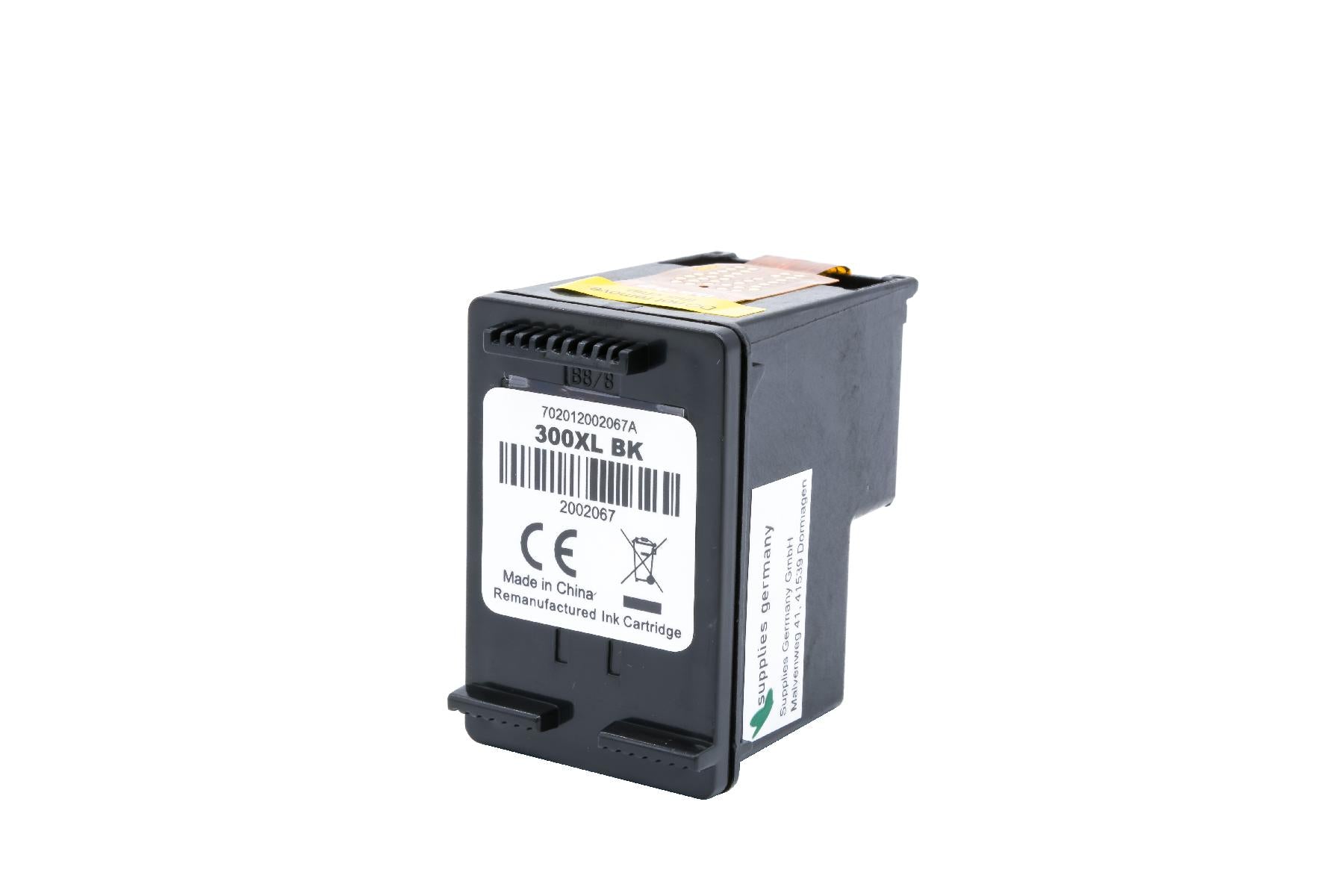 BULK 300XLBK Alternativ Tinte Black für HP / CC641EE / 16ml