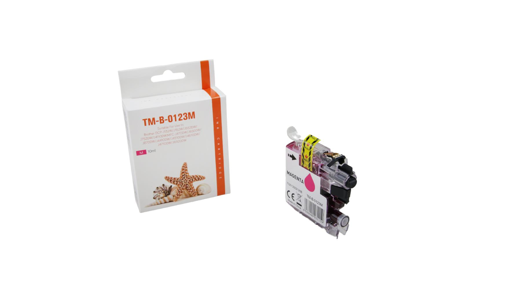 LC121/123M Alternativ Seestern Tinte Magenta / LC123M / 10ml