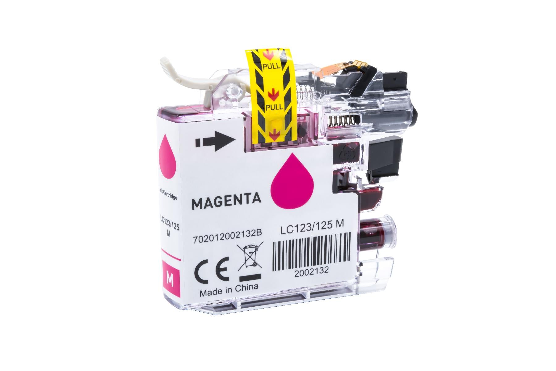 BULK LC125XLM Alternativ Tinte Magenta für Bro / LC125M / 16,6ml
