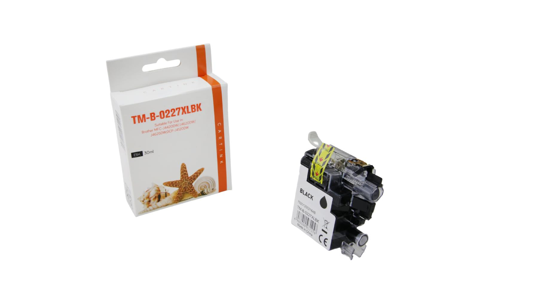 LC227BK Alternativ Seestern Tinte Black für Bro / LC227BK / 30ml