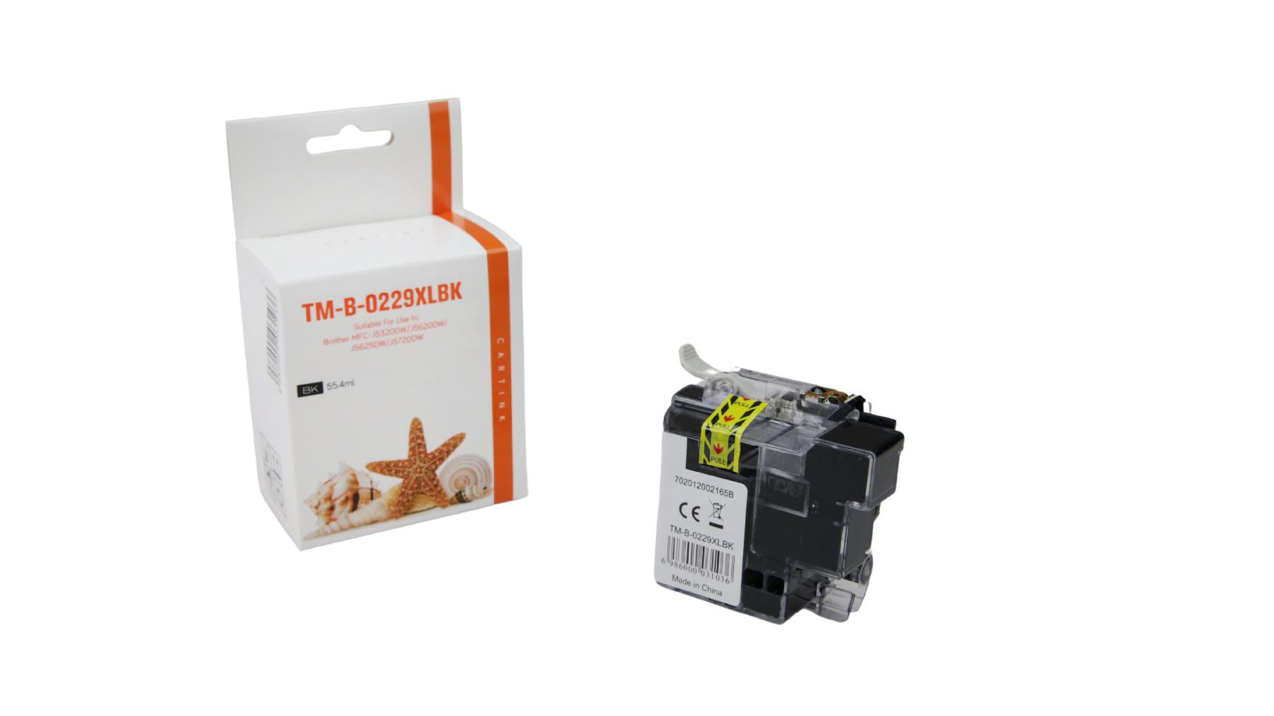 LC229BK Alternativ Seestern Tinte Black für Bro / LC229BK / 55,4ml