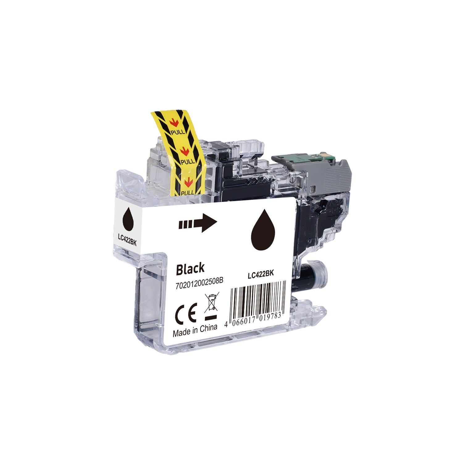 BULK LC422BK Alternativ (Pigment) Tinte Black für Brother / LC422BK / 16ml